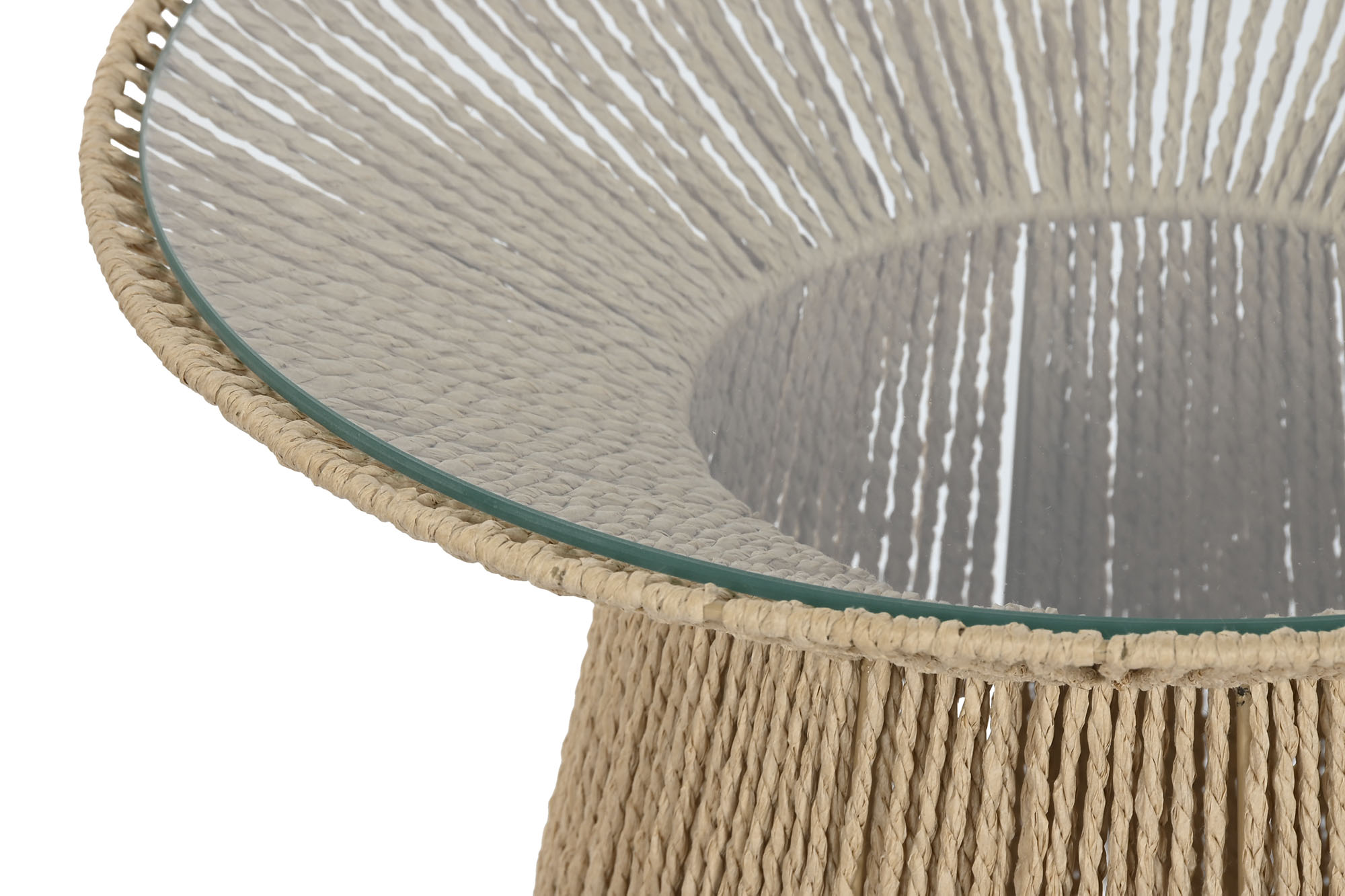 MESITA AUXILIAR FIBRA CRISTAL 55X55X46CM 5