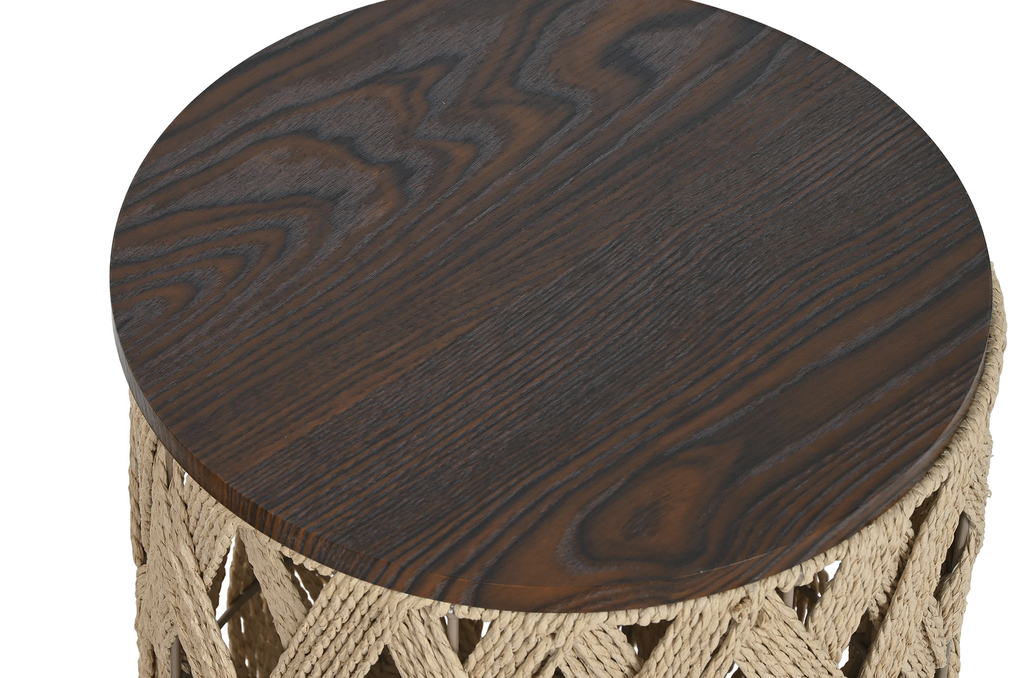 MESITA AUXILIAR FIBRA MDF 40X40X45 NATURAL 2