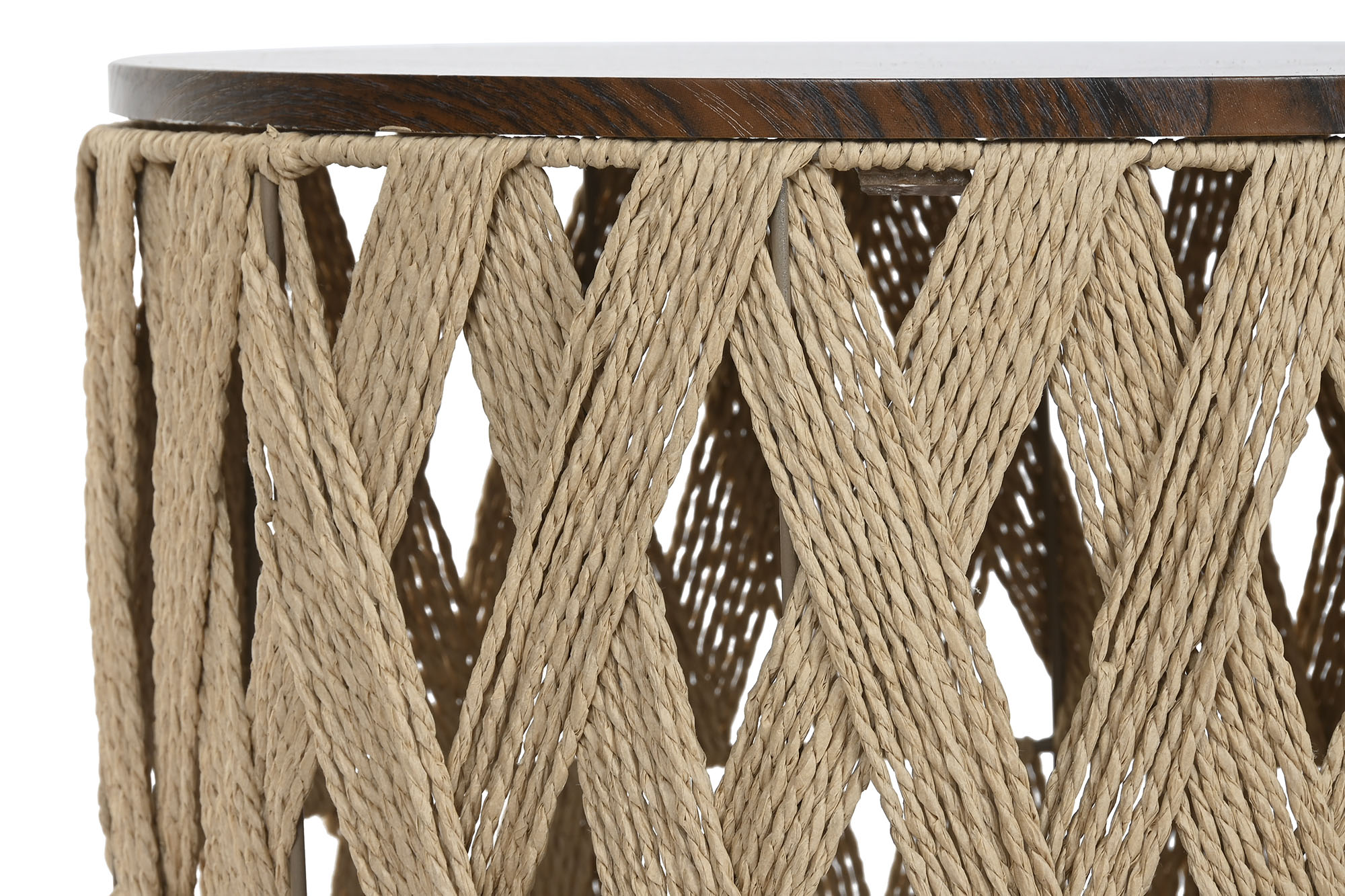 MESITA AUXILIAR FIBRA MDF 40X40X45 NATURAL 3