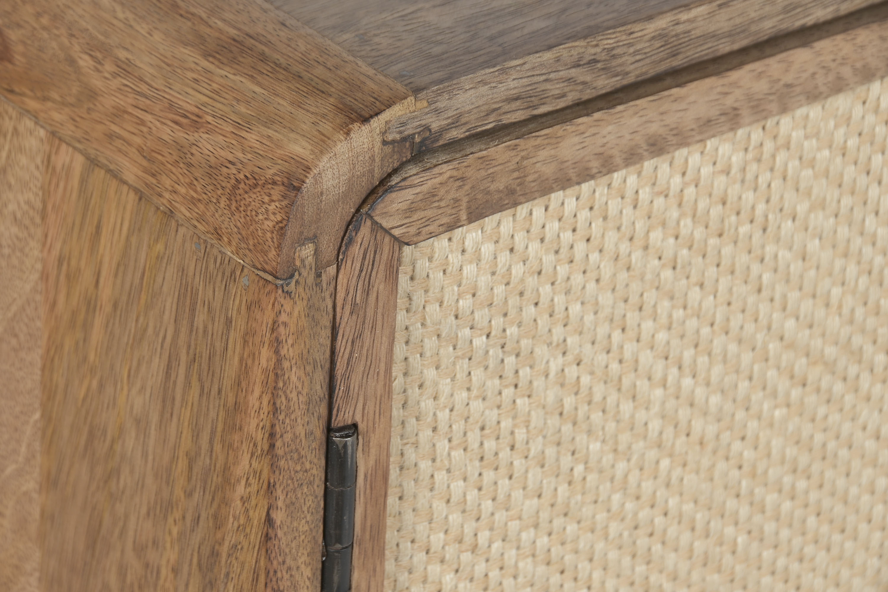 APARADOR MANGO YUTE 140X40X80 3 CAJONES NATURAL 7