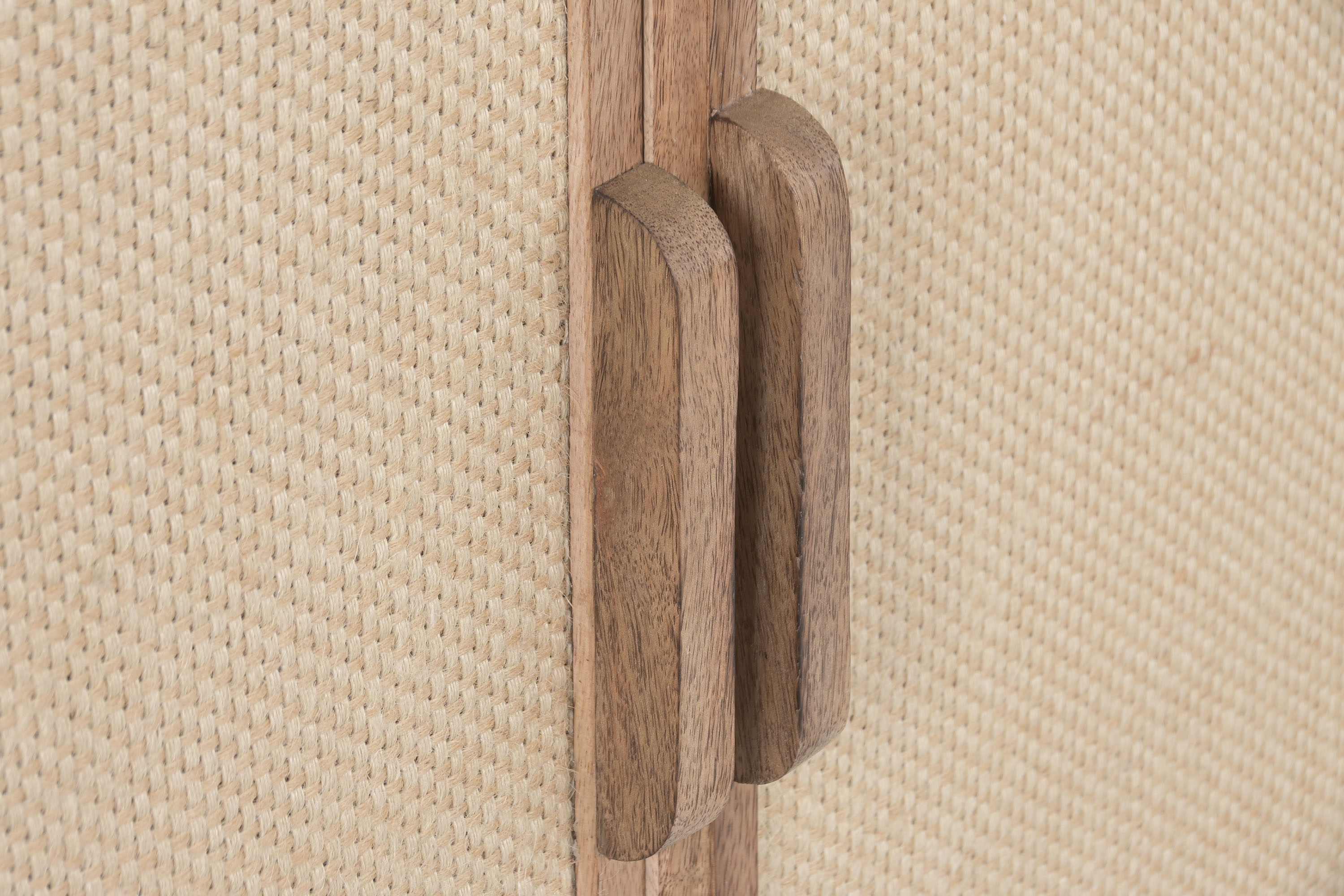 APARADOR MANGO YUTE 140X40X80 3 CAJONES NATURAL 8