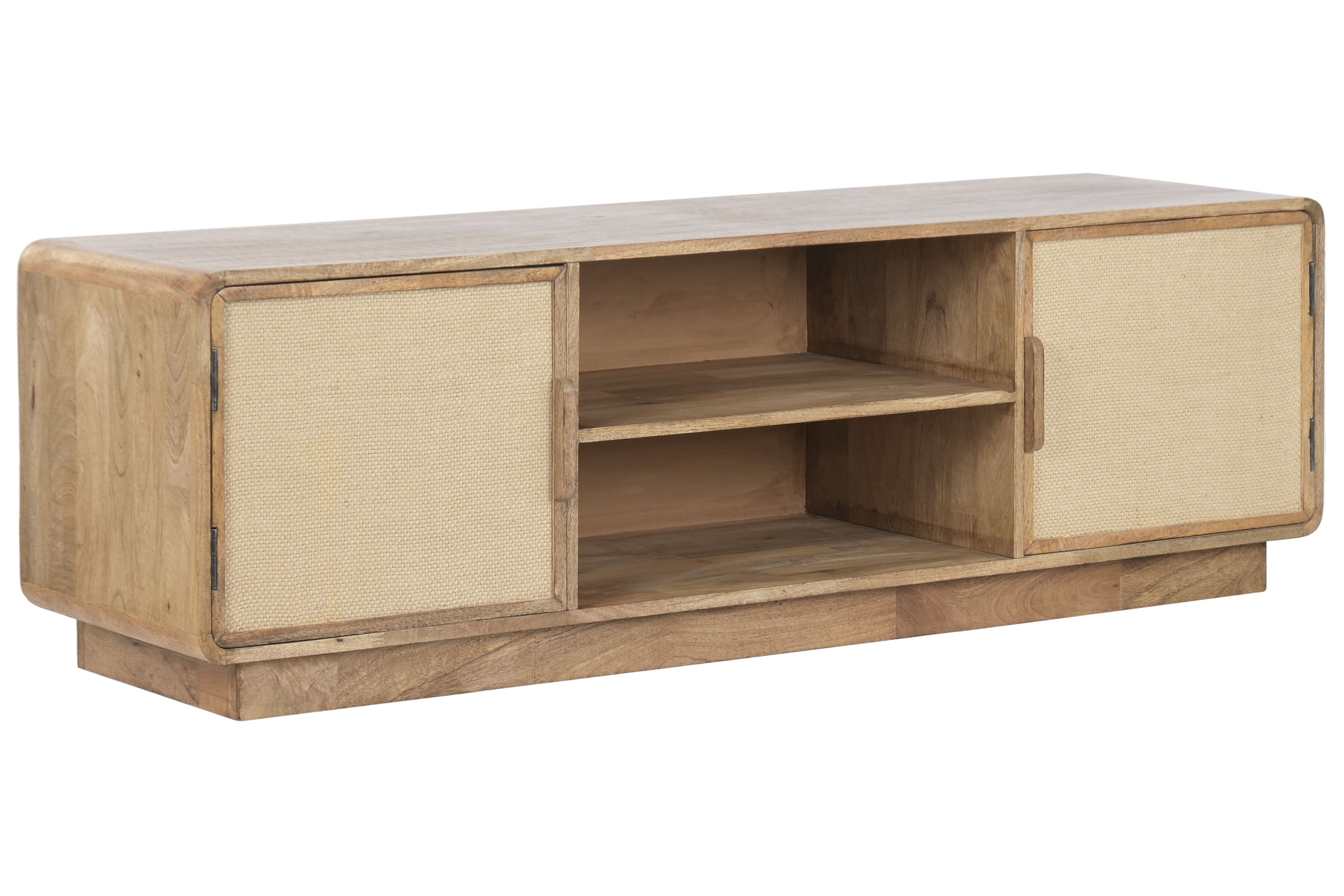 MUEBLE TV MANGO YUTE 160X47X50 2 PUERTAS NATURAL 3