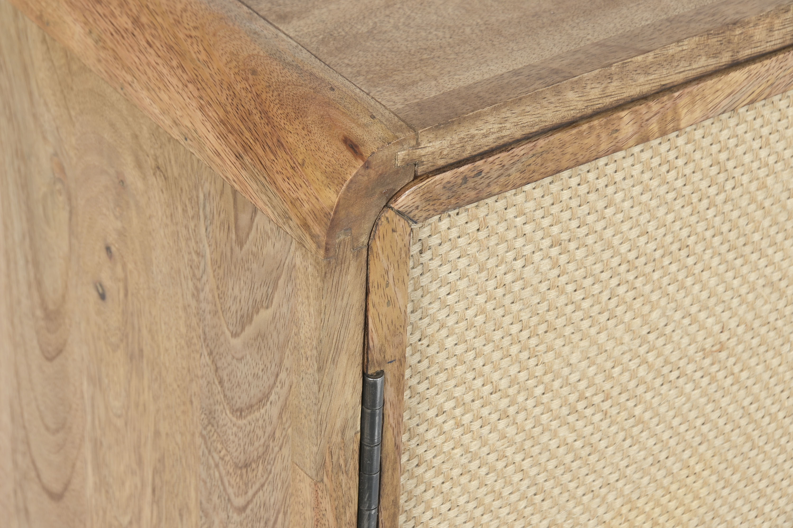 MUEBLE TV MANGO YUTE 160X47X50 2 PUERTAS NATURAL 7