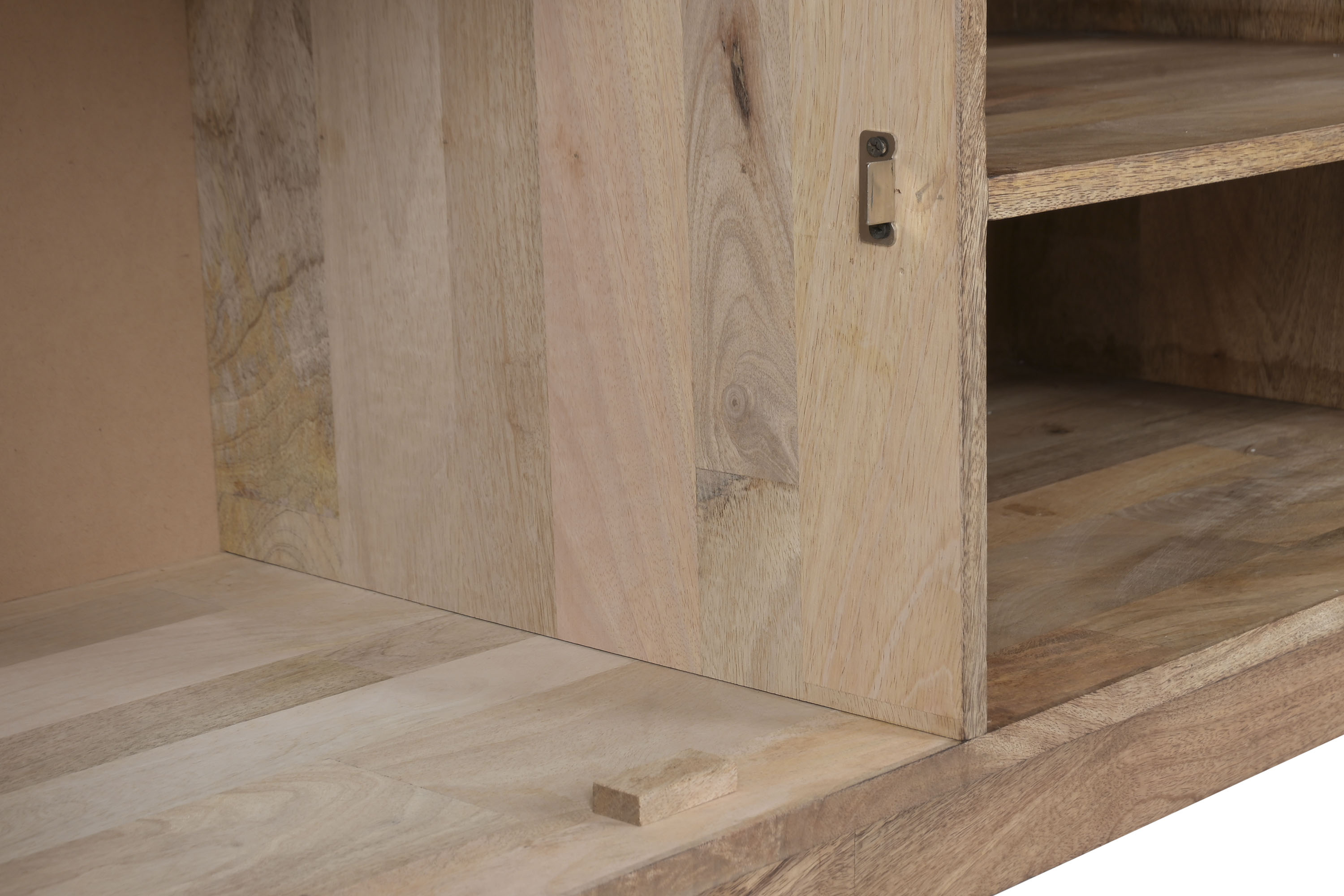 MUEBLE TV MANGO YUTE 160X47X50 2 PUERTAS NATURAL 9