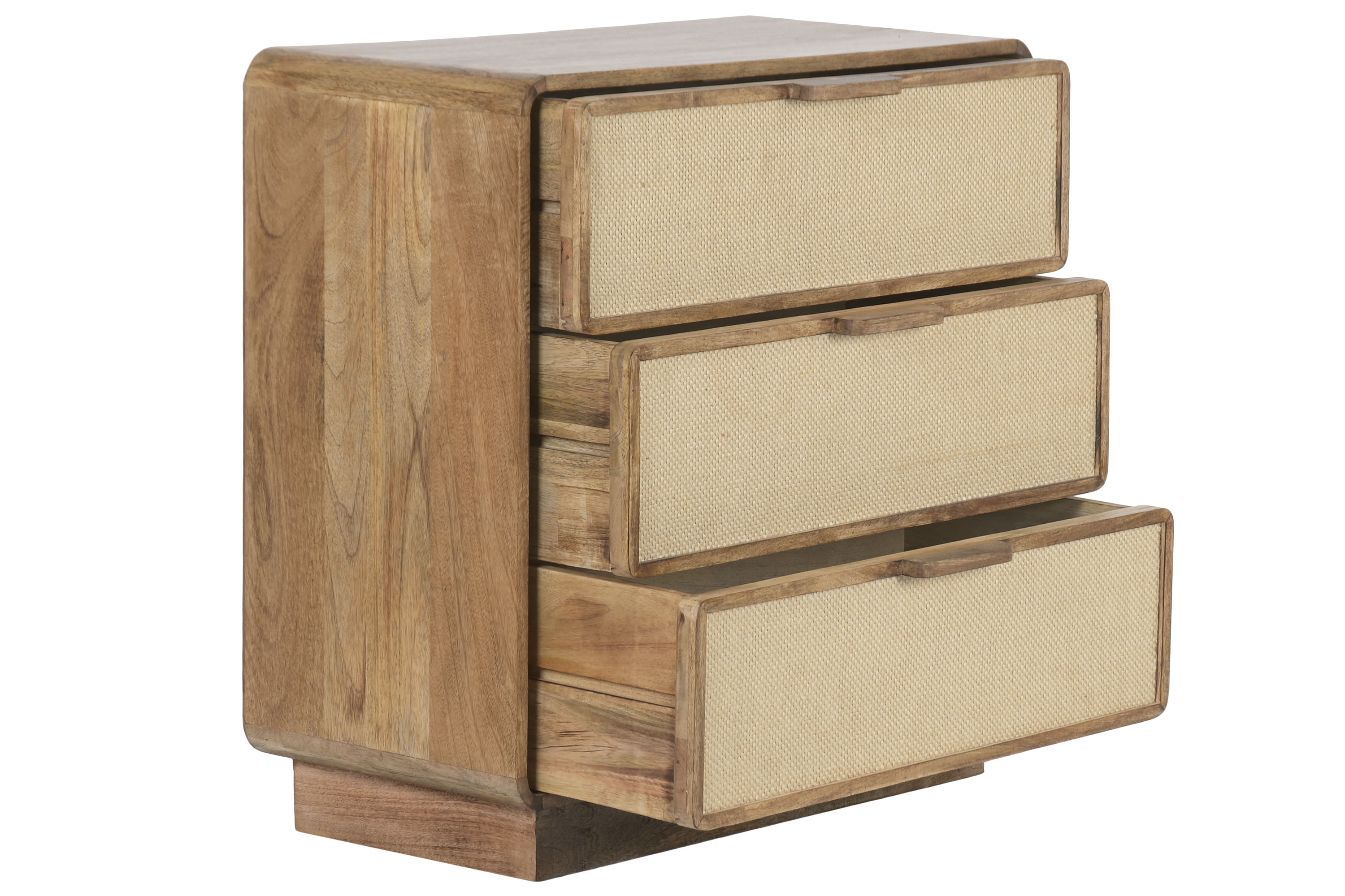 COMODA MANGO YUTE 79,5X37,5X76 3 CAJONES NATURAL 5
