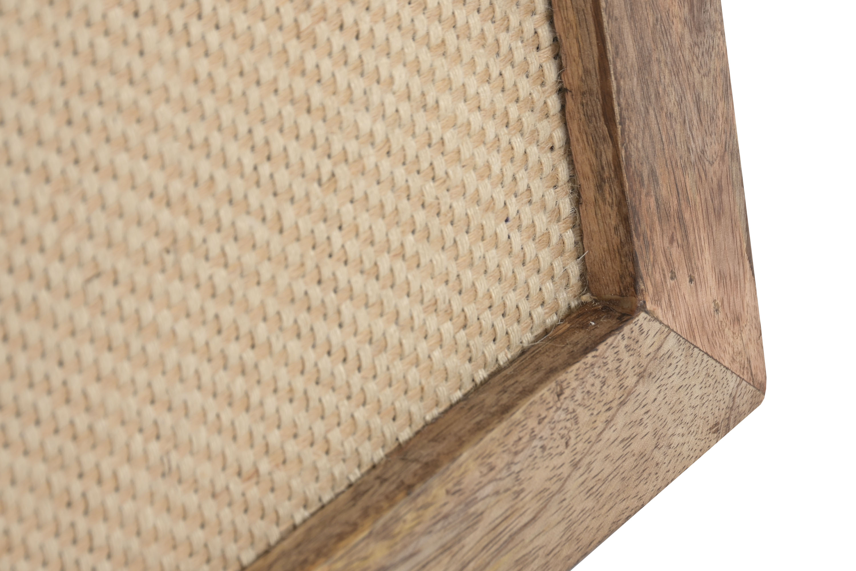 CABECERO CAMA MANGO YUTE 160X3X80 NATURAL MARRON 5