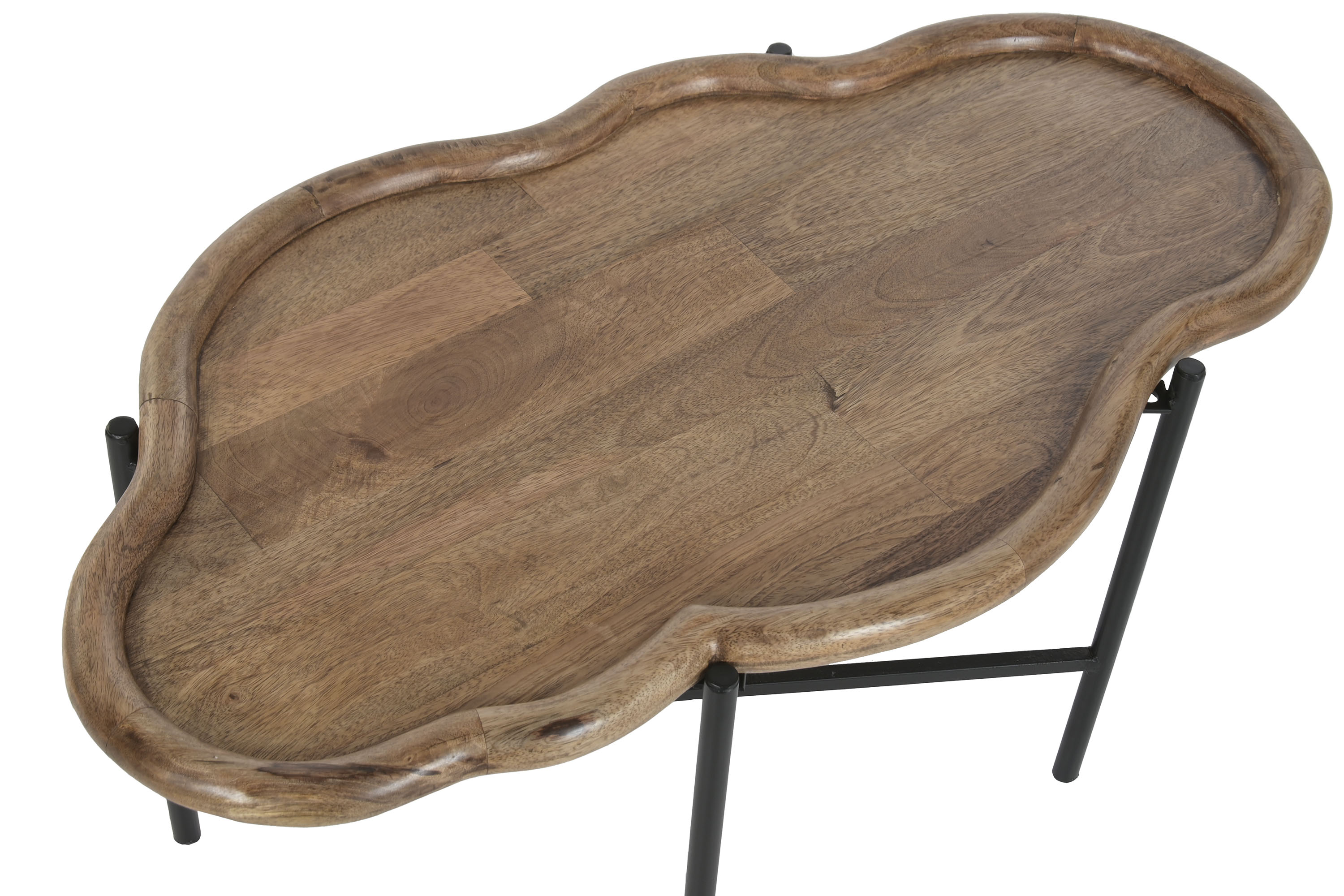 MESITA AUXILIAR MANGO HIERRO 88X49X42 NUBE NATURAL 4