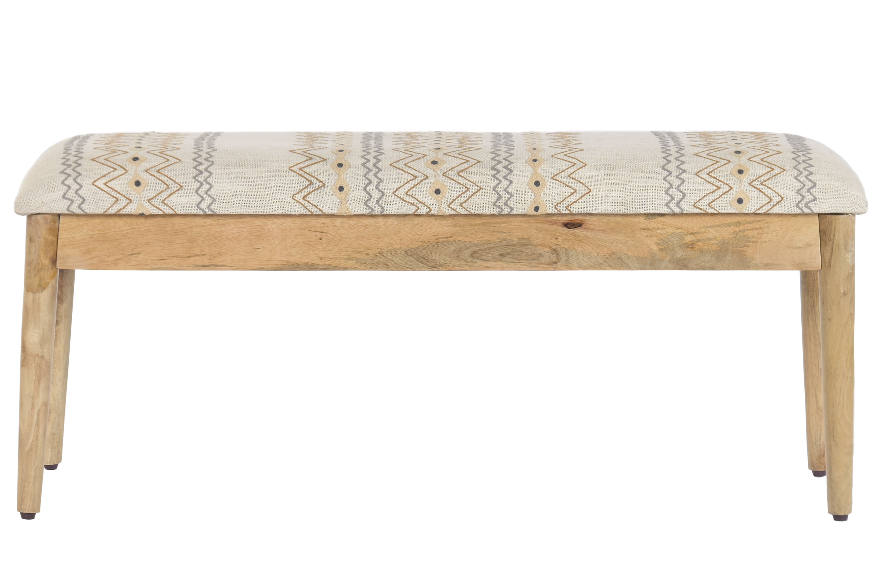 DESCALZADORA ALGODON MANGO 110X35X45 IKAT BORDADO 2