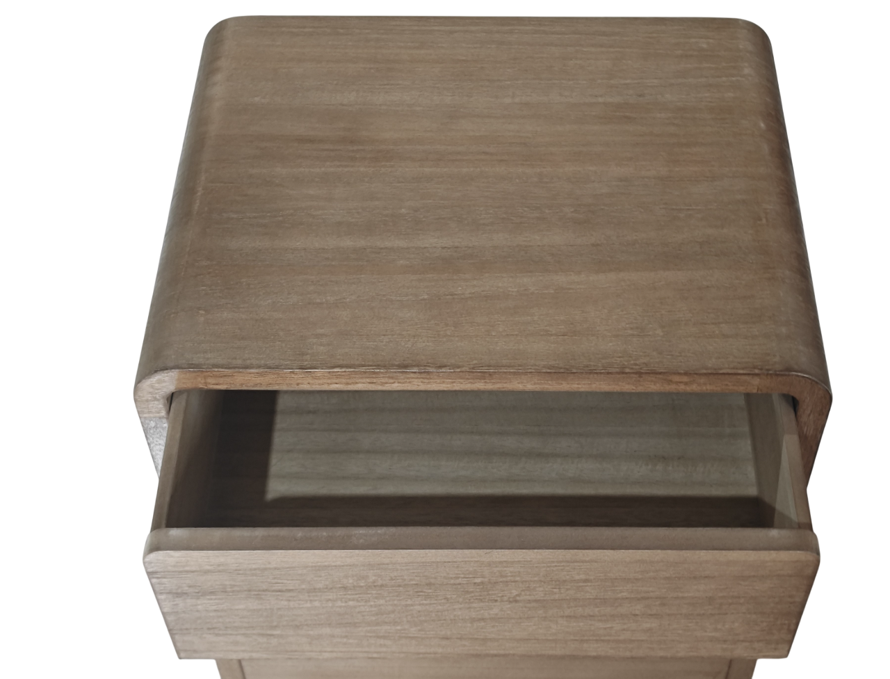 MESITA DE NOCHE PAULOWNIA OLMO 44X34X60 3 CAJONES 3