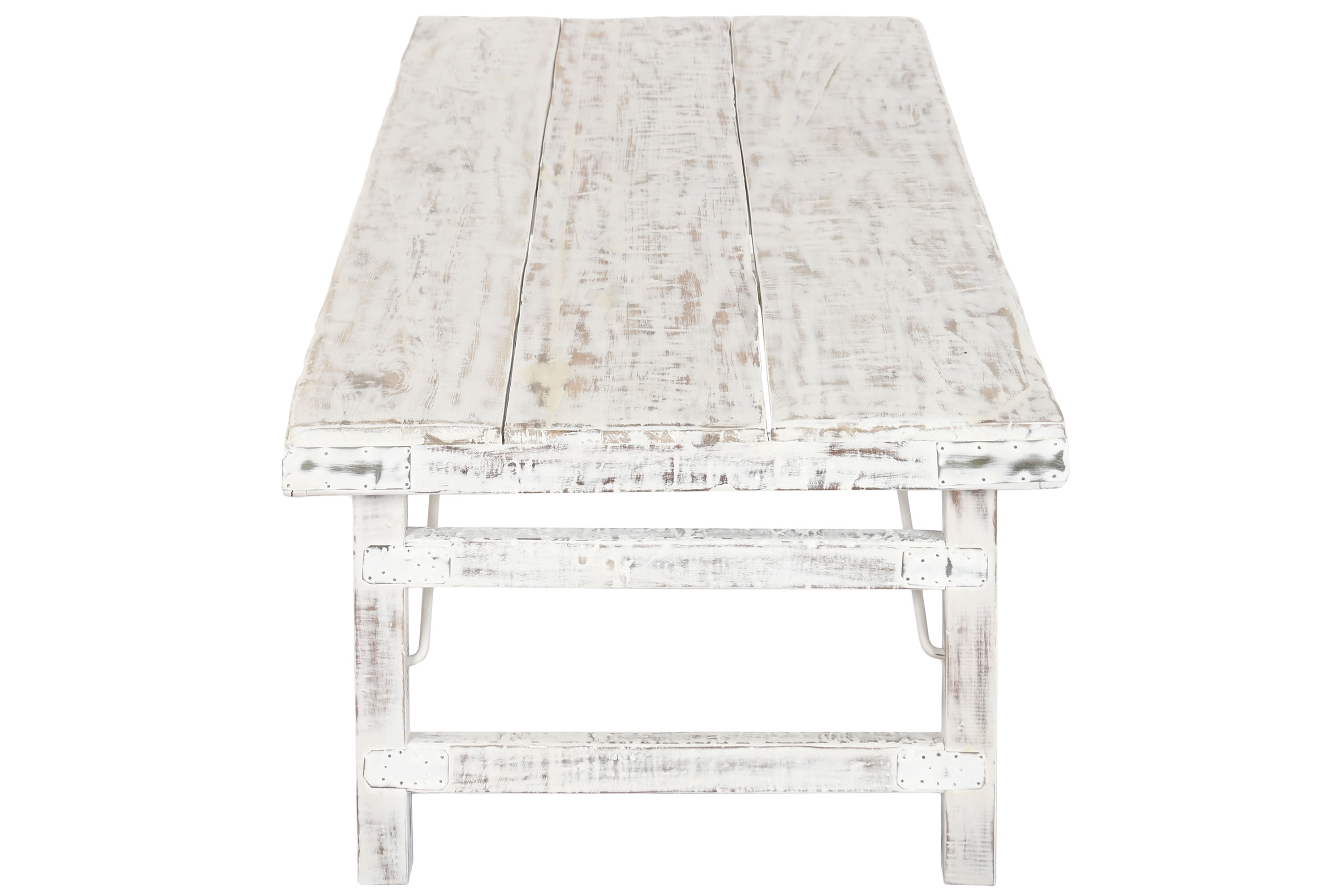 MESA CENTRO PLEGABLE MADERA RECICLADA 148X73X45 3