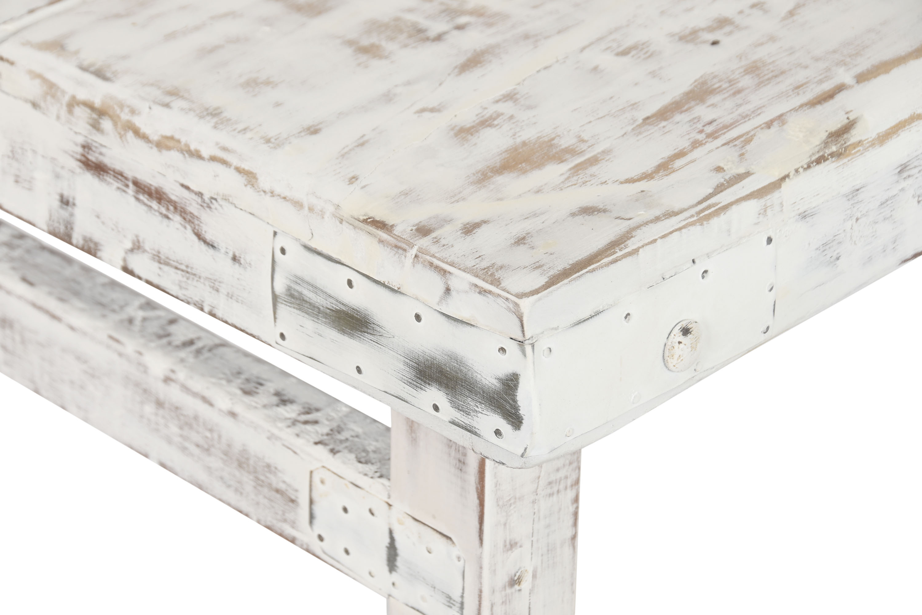 MESA CENTRO PLEGABLE MADERA RECICLADA 148X73X45 6