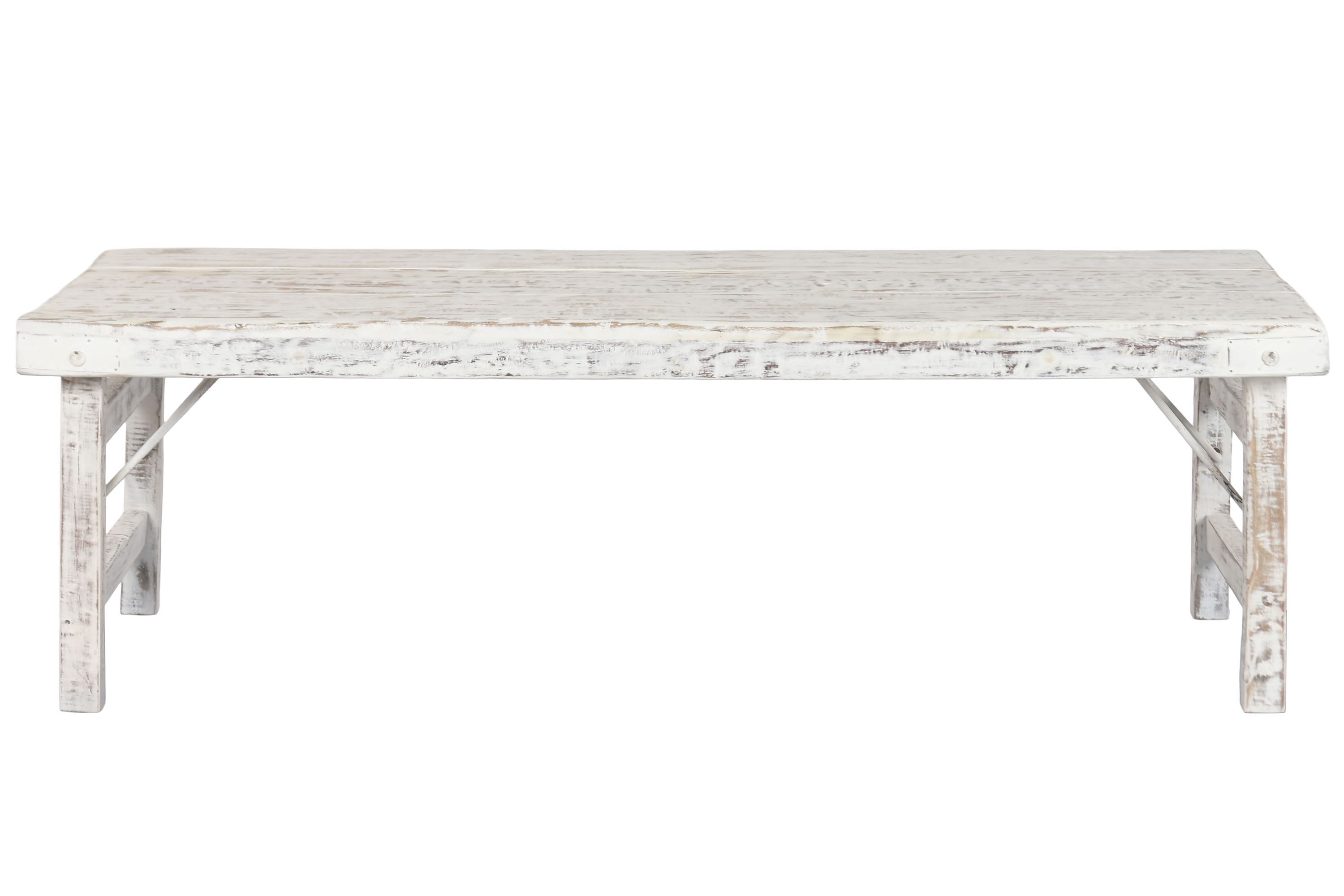 MESA CENTRO PLEGABLE MADERA RECICLADA 148X73X45