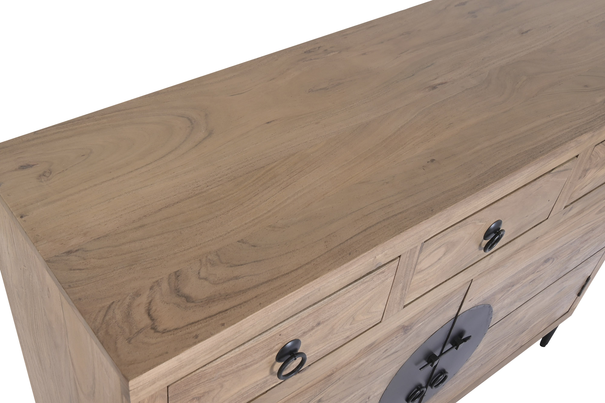 BUFFET ACACIA METAL 118X40X92 5