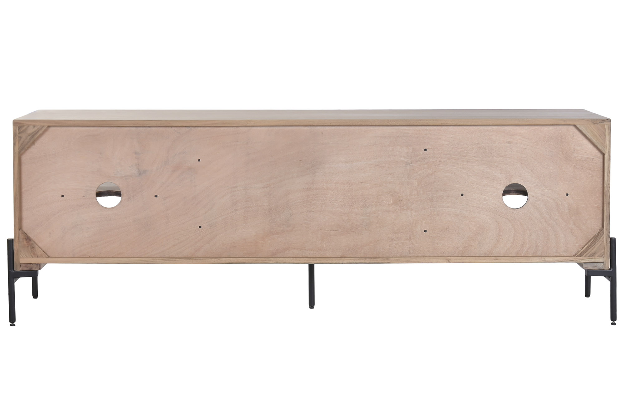 MUEBLE TV ACACIA METAL 175X40X62 3