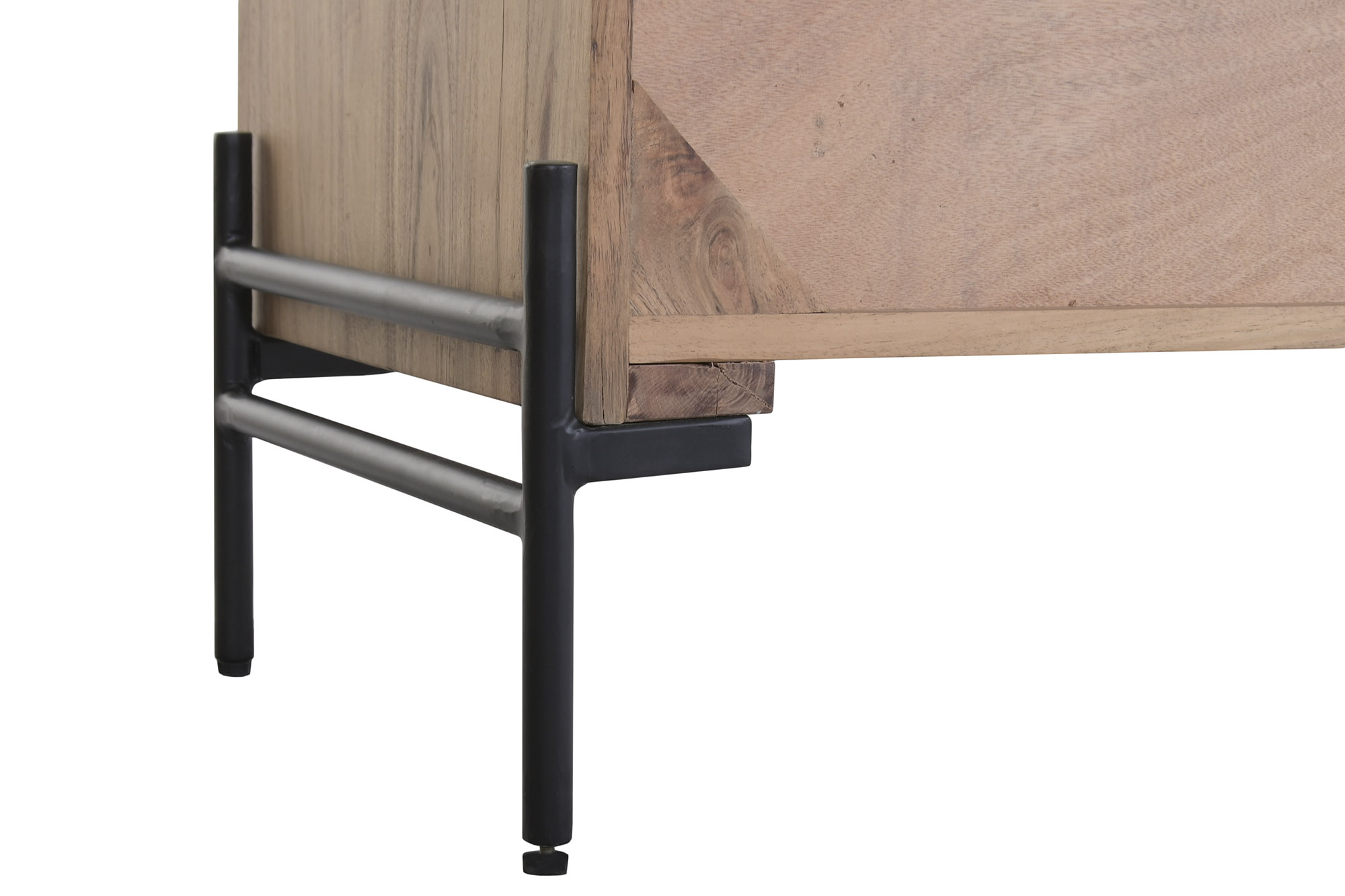 MUEBLE TV ACACIA METAL 175X40X62 7