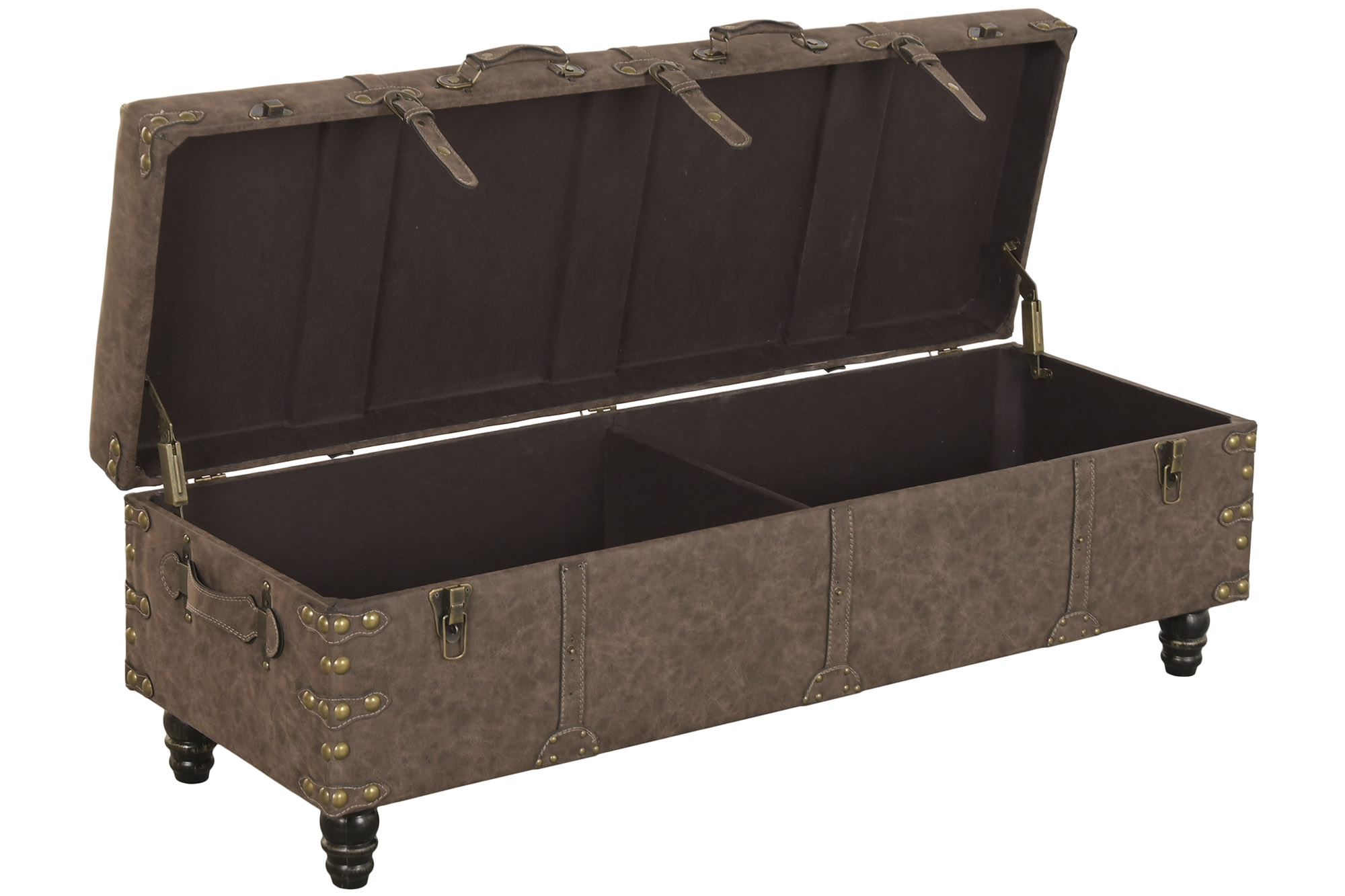 DESCALZADORA PU MDF 121X43X41 VINTAGE DESGASTADO 3