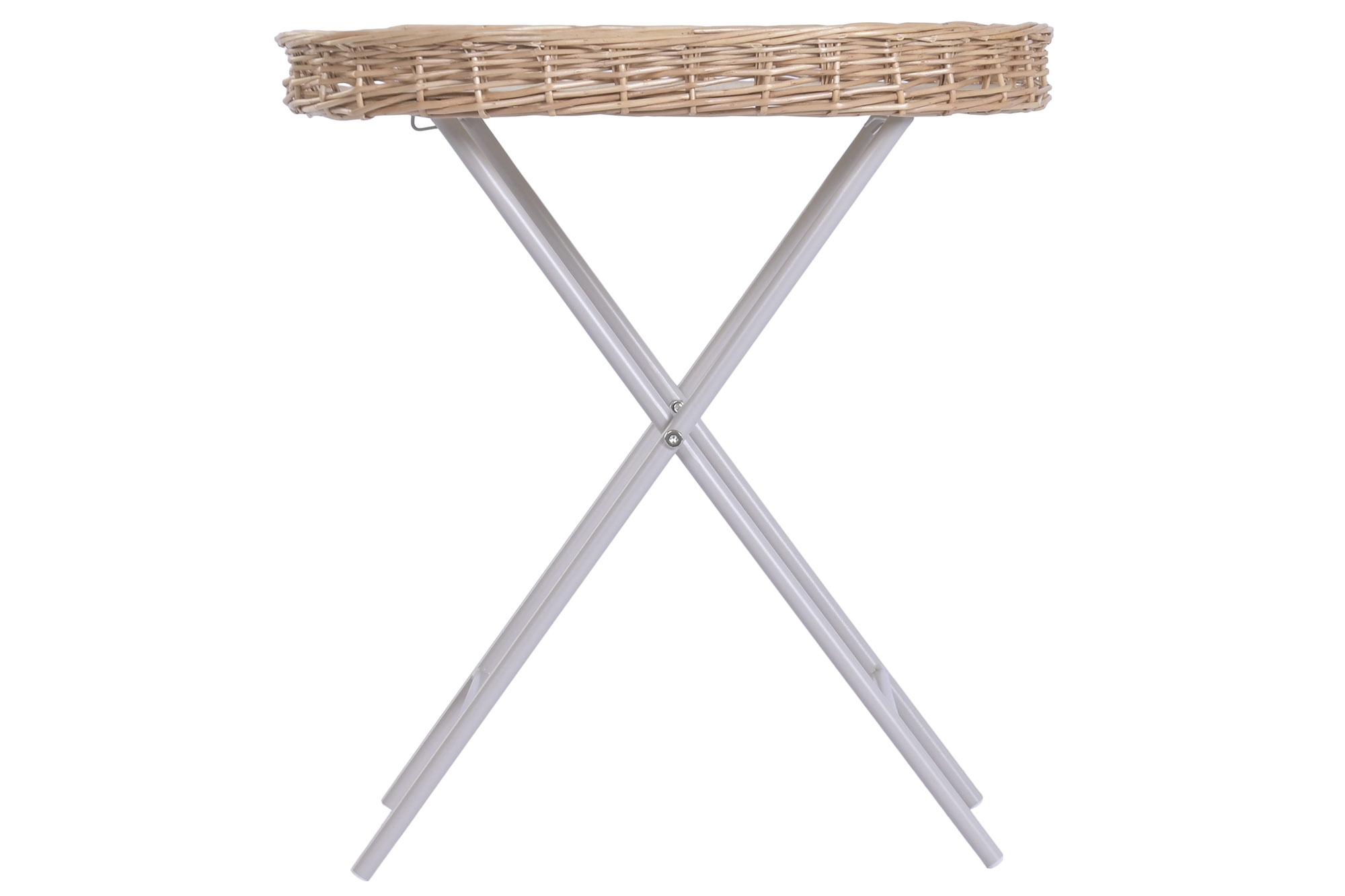 MESITA AUXILIAR FIBRA METAL 43X38X50 PLEGABLE 2