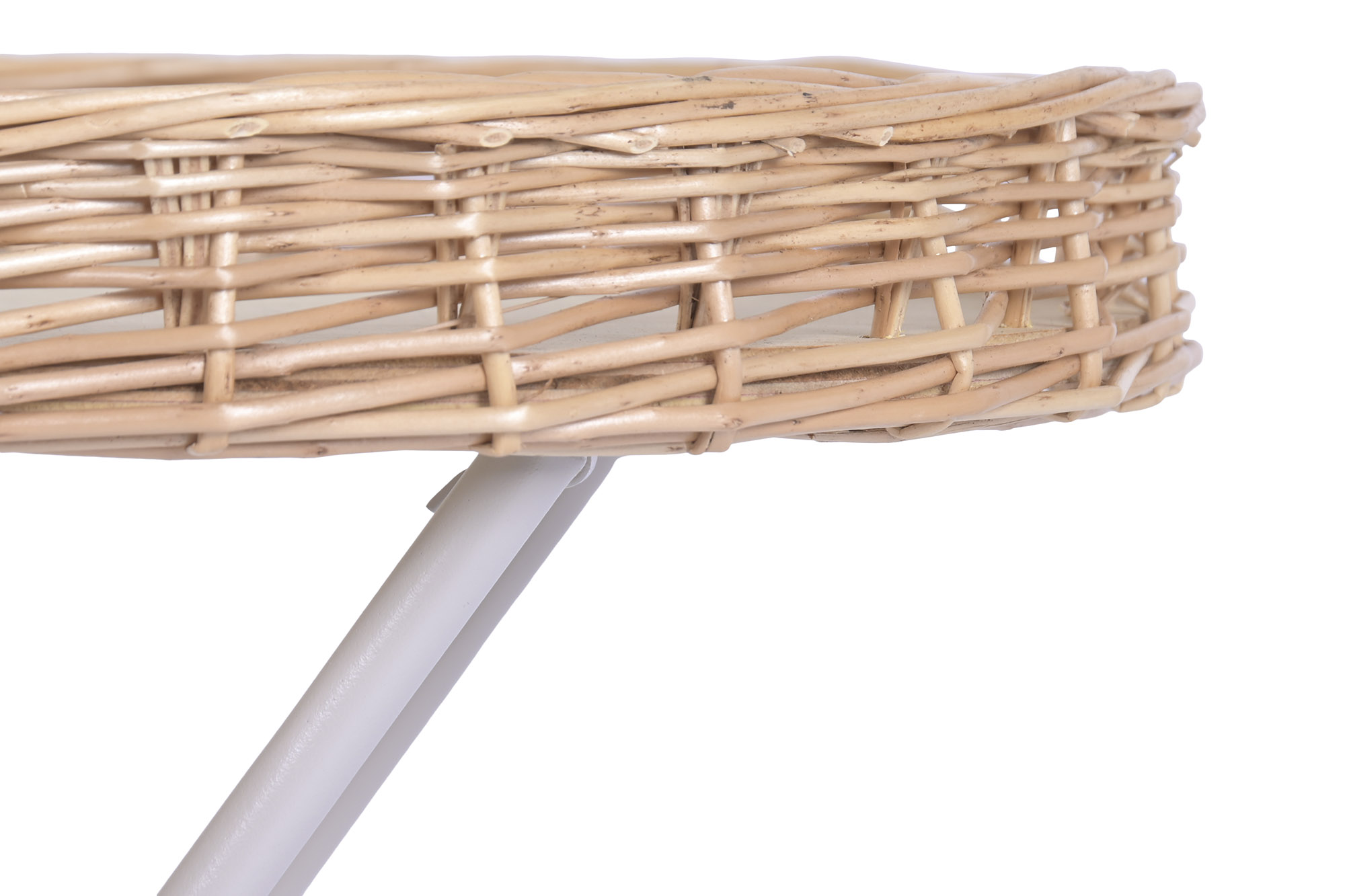 MESITA AUXILIAR FIBRA METAL 43X38X50 PLEGABLE 4
