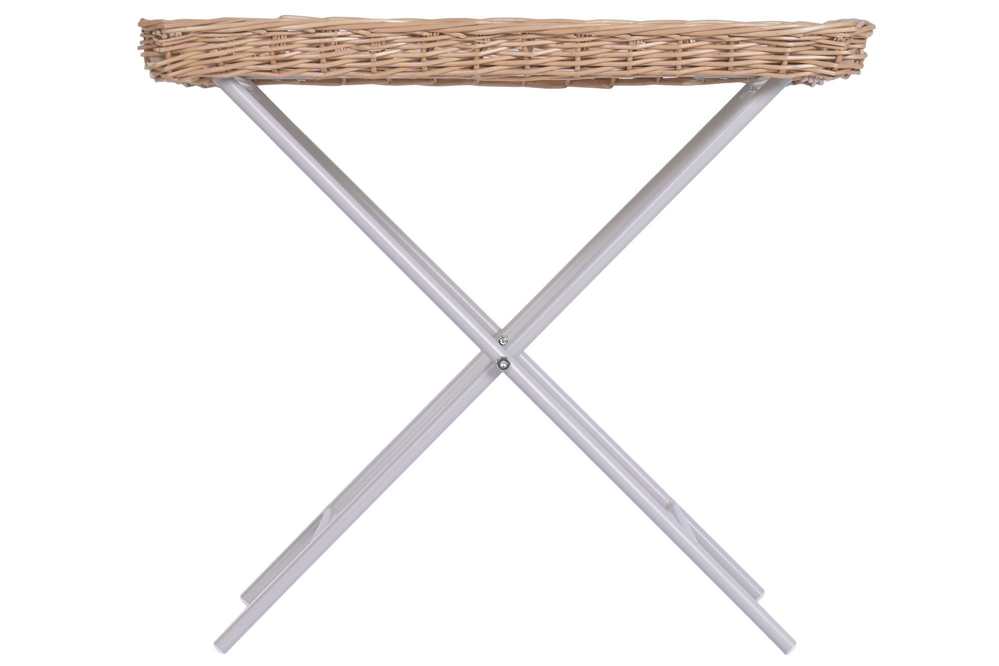 MESITA AUXILIAR FIBRA METAL 55X36X50 PLEGABLE 2