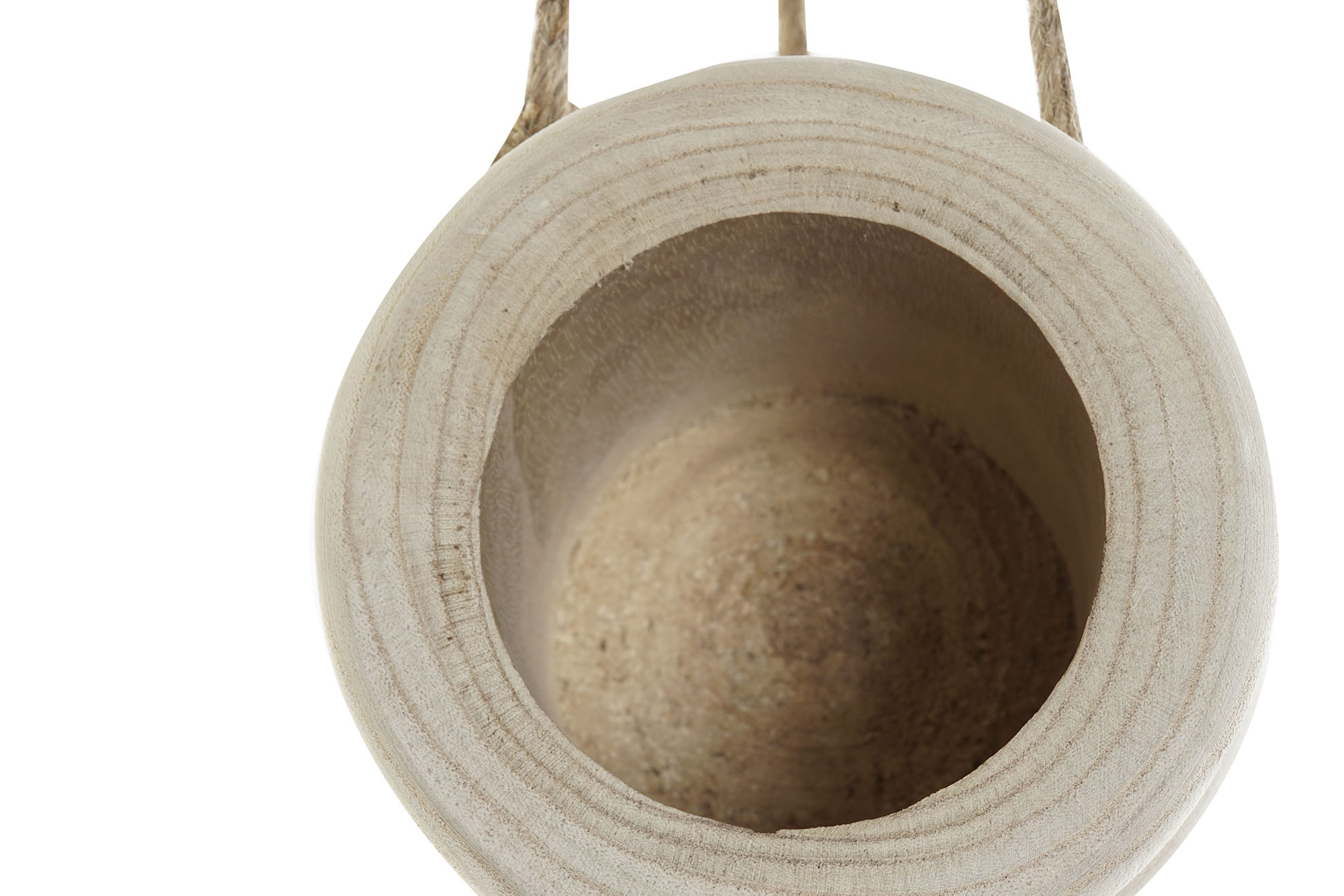 MACETERO PAULOWNIA CUERDA 16X16X53 COLGANTE 3