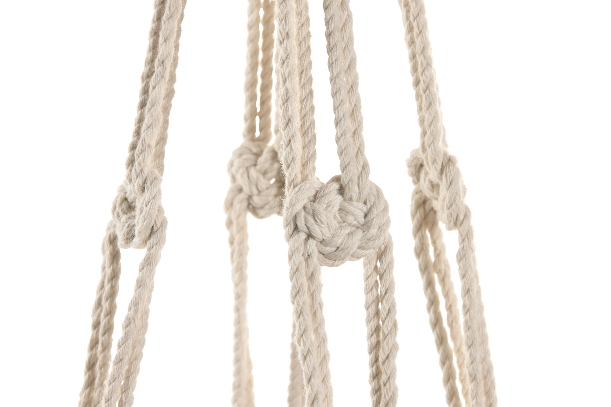 MACETERO ALGODON 15X15X90 MACRAME TEJIDO A MANO 4