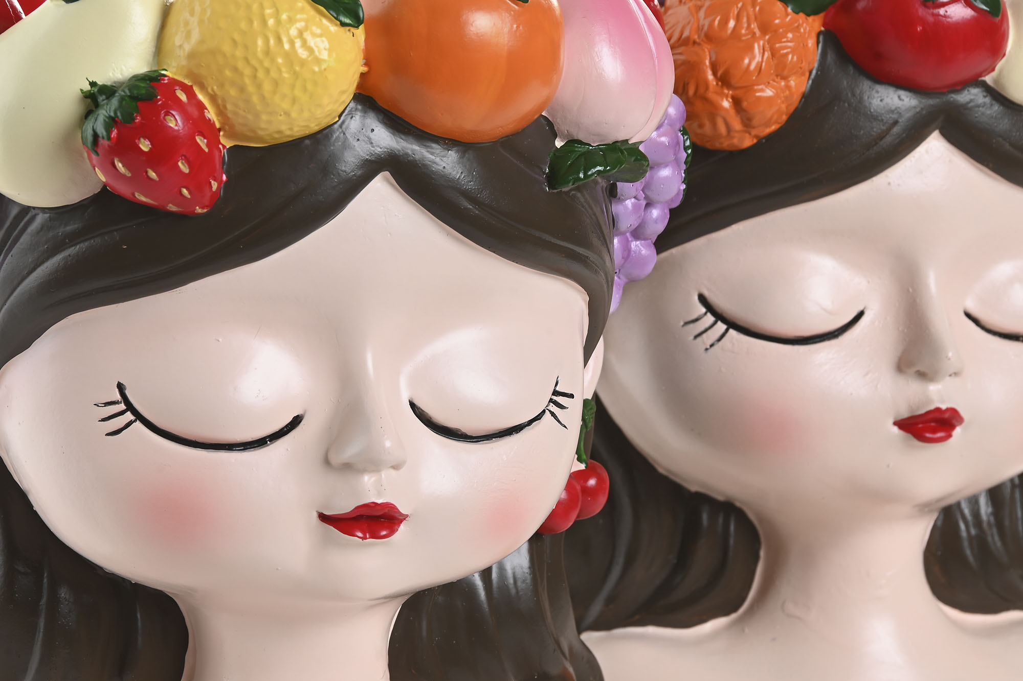 MACETERO RESINA 20X18X25 CHICA NARANJA 2