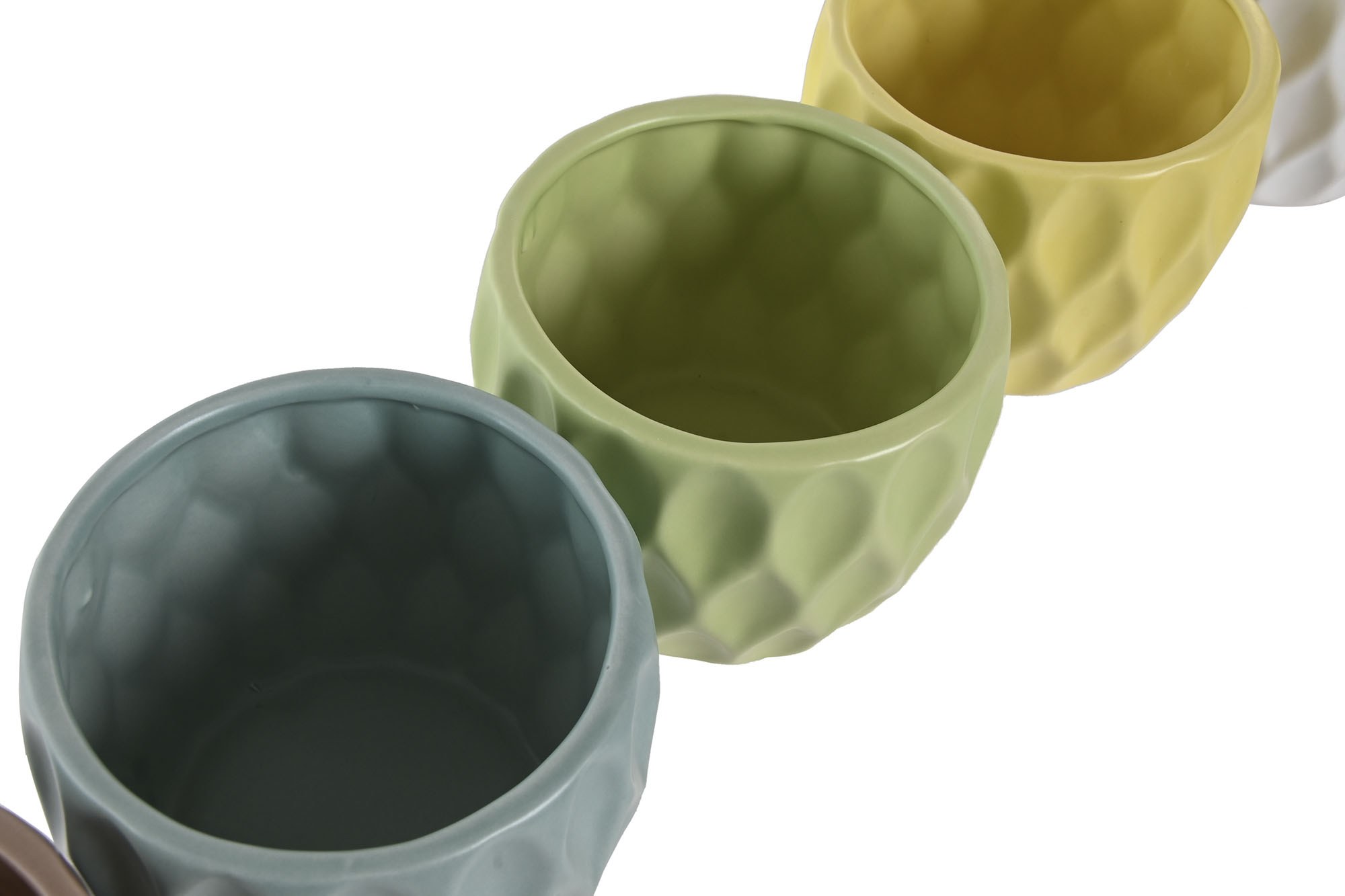 MACETA DOLOMITE 12X12X10 ROMBO AQUA 3