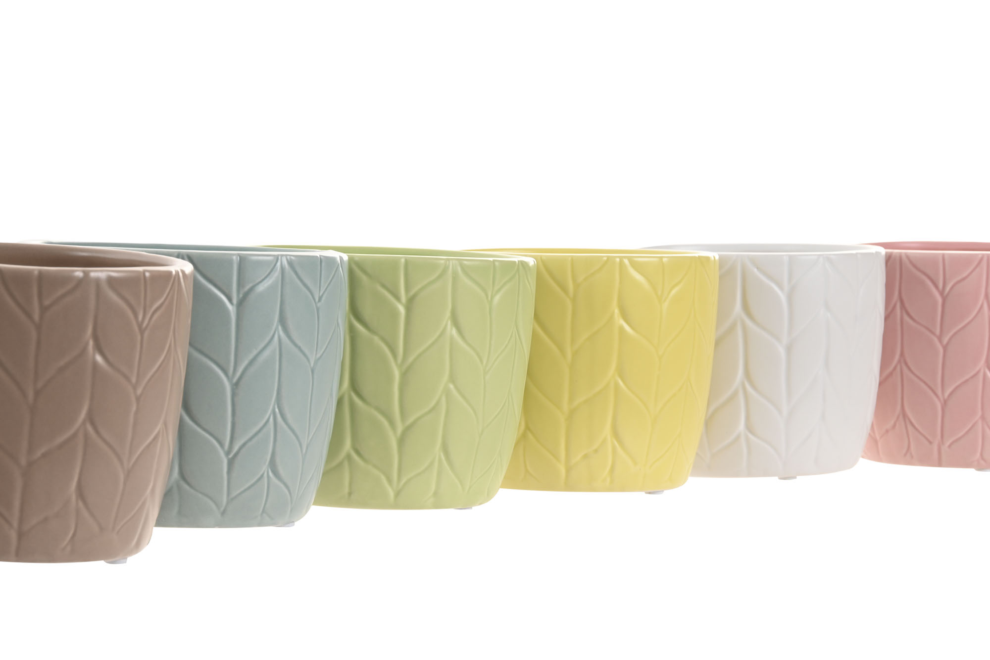 MACETA DOLOMITE 12X12X10 ESPIGA ROSA 2