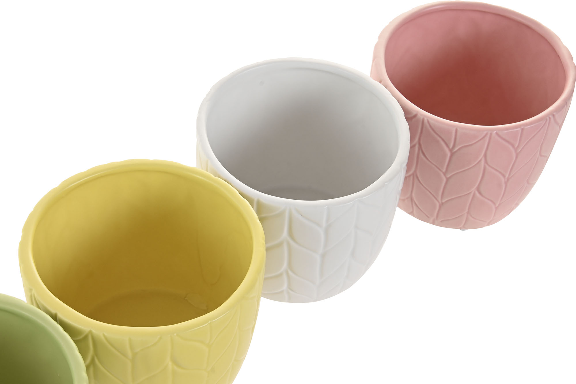 MACETA DOLOMITE 12X12X10 ESPIGA AMARILLO 3