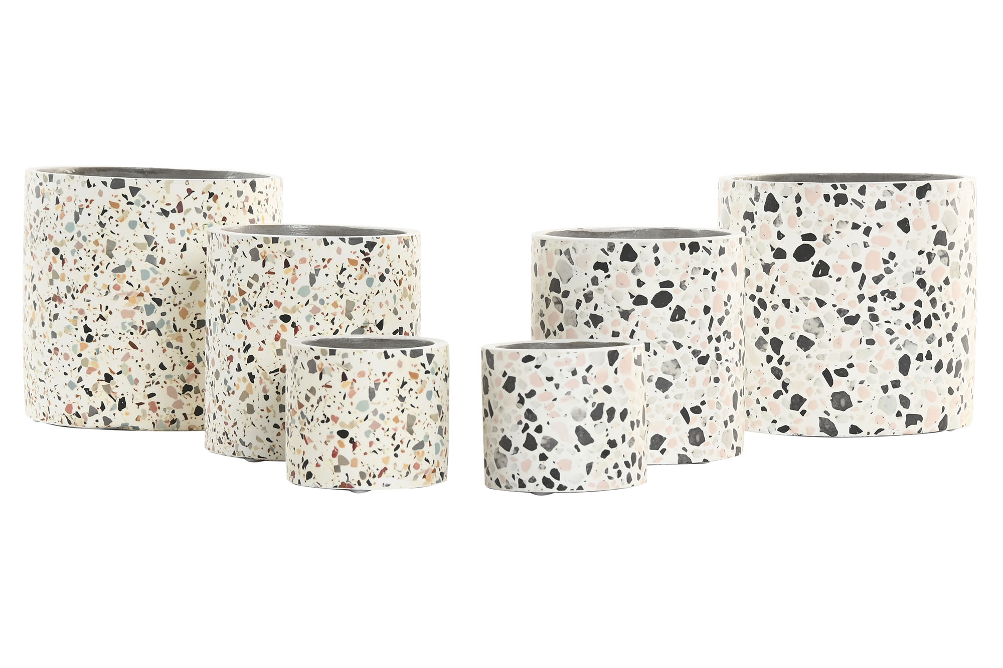 MACETERO CEMENTO 13X13X13 TERRAZO GRAND 4