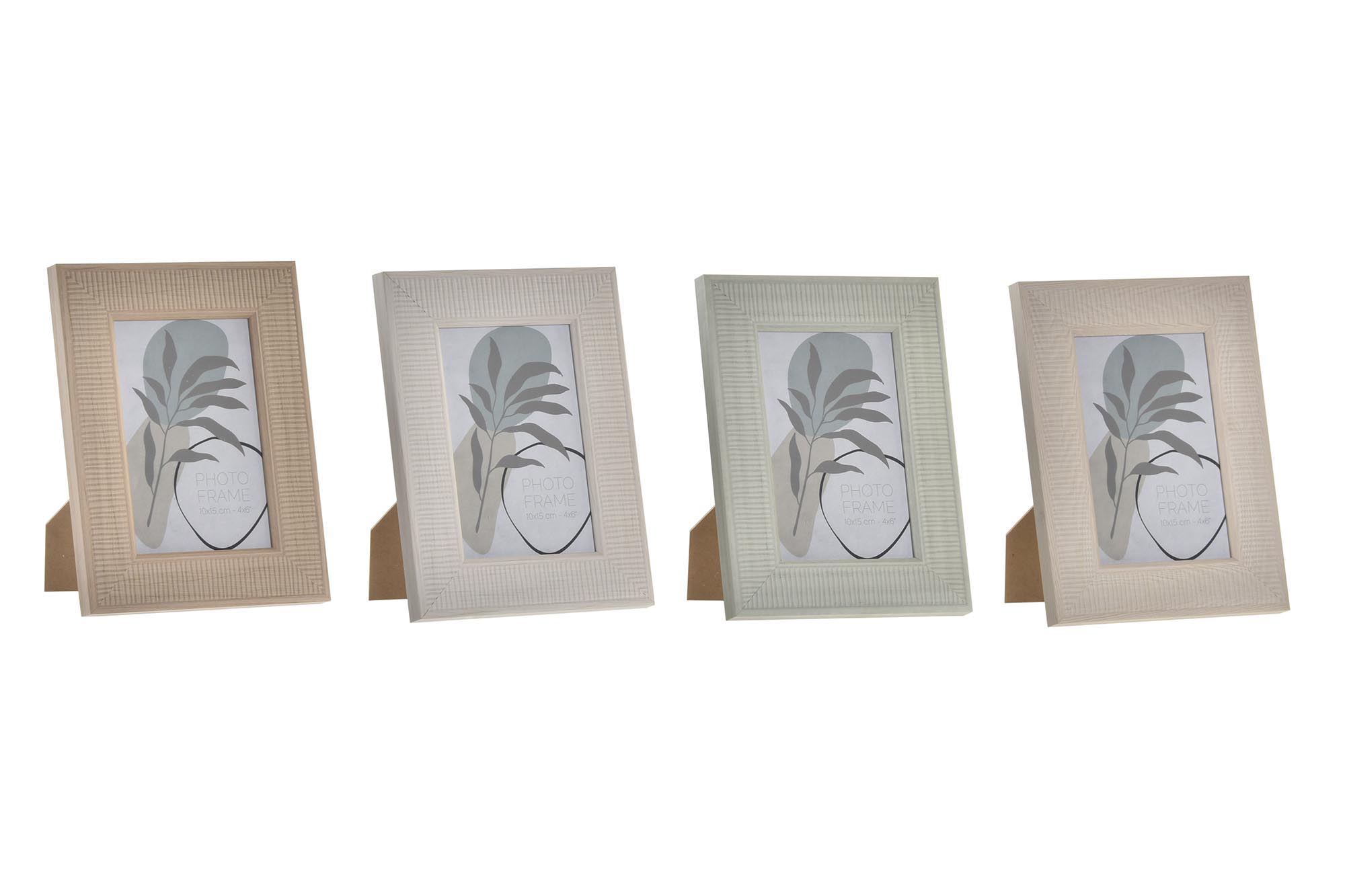 MARCO FOTOS 10X15CM MDF 15X15X20CM BEIGE