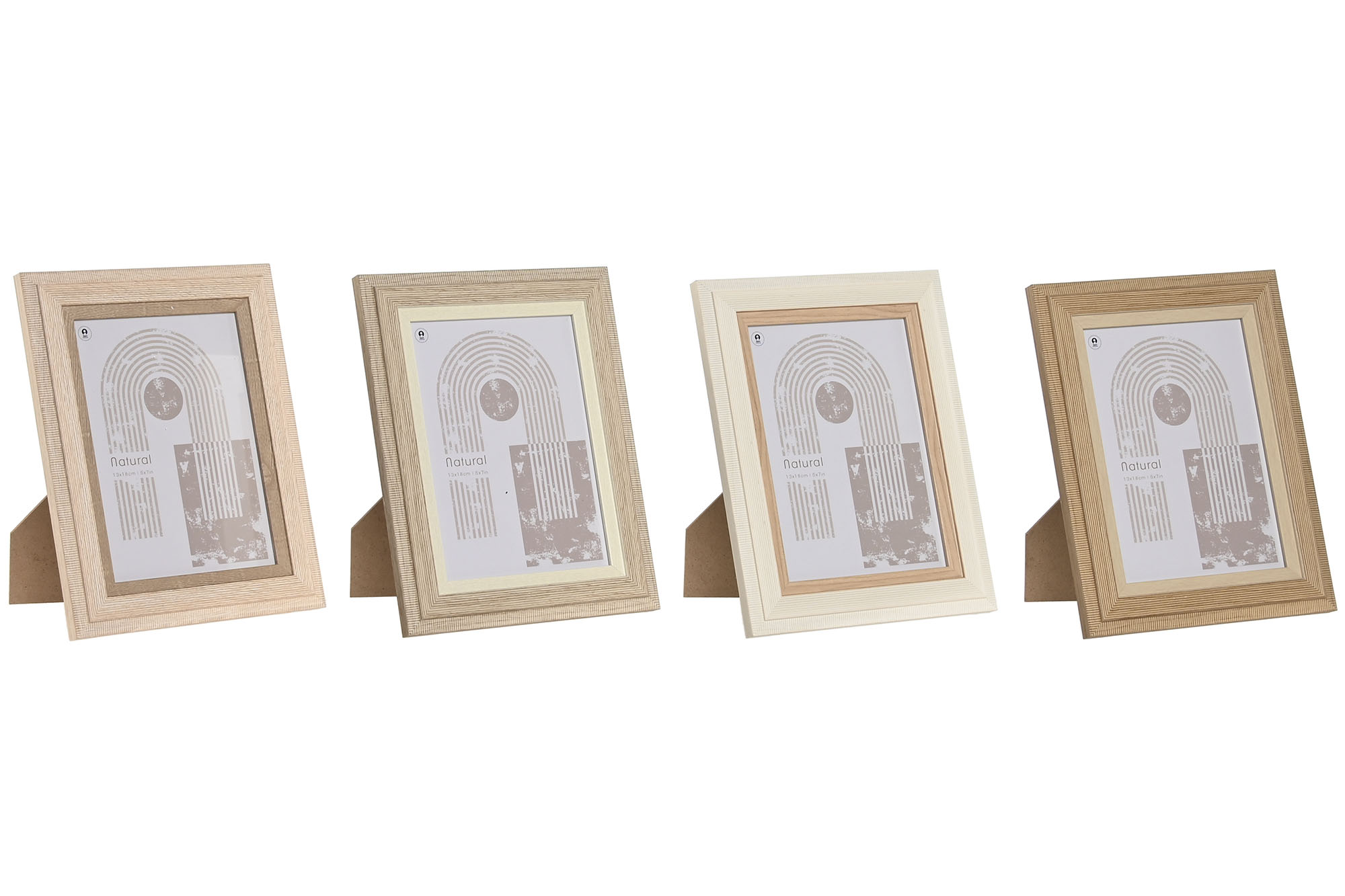 MARCO FOTO 13X18 MDF CRISTAL 16X2,8X21 BLANCO