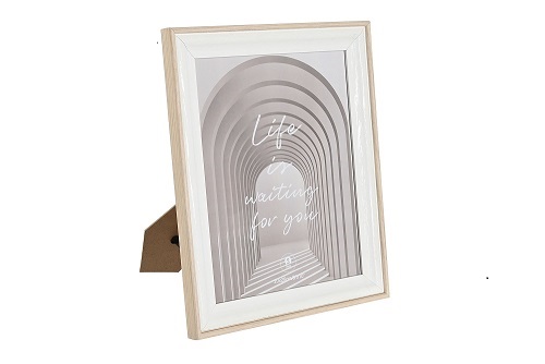 MARCO FOTO 20X25 MDF CRISTAL 25X2,1X30 BLANCO