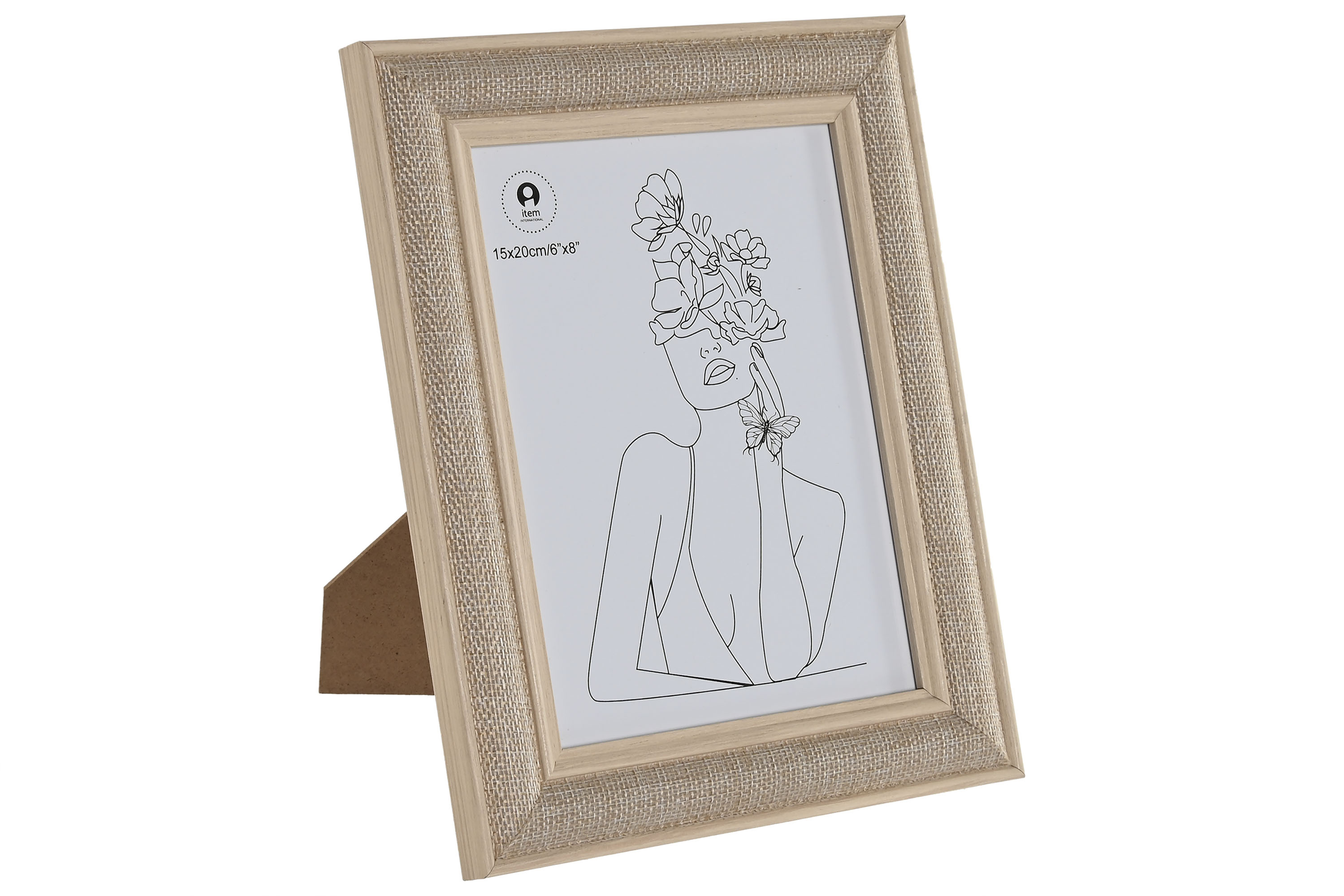 MARCO FOTO 15X20 MDF LINO 21X1,8X26 ACOLCHADO
