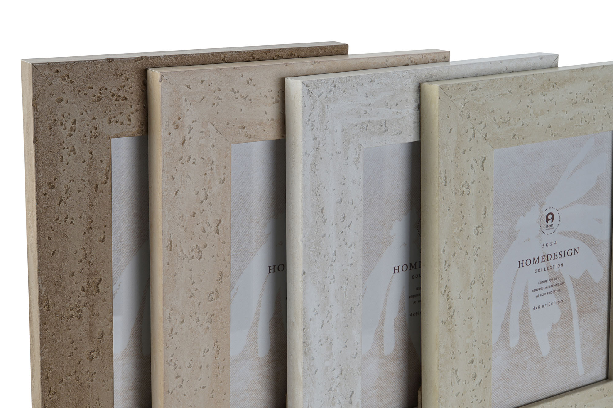 MARCO FOTO 10X15 PS CRISTAL 16X2X21CM BLANCO 3