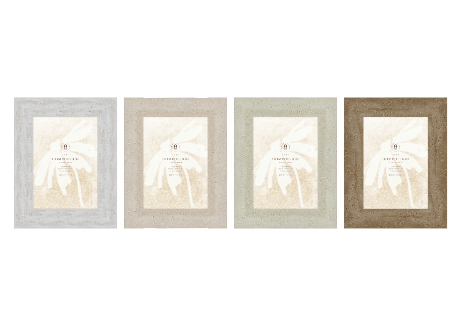 MARCO FOTO 13X18 PS CRISTAL 19X2X24 BEIGE