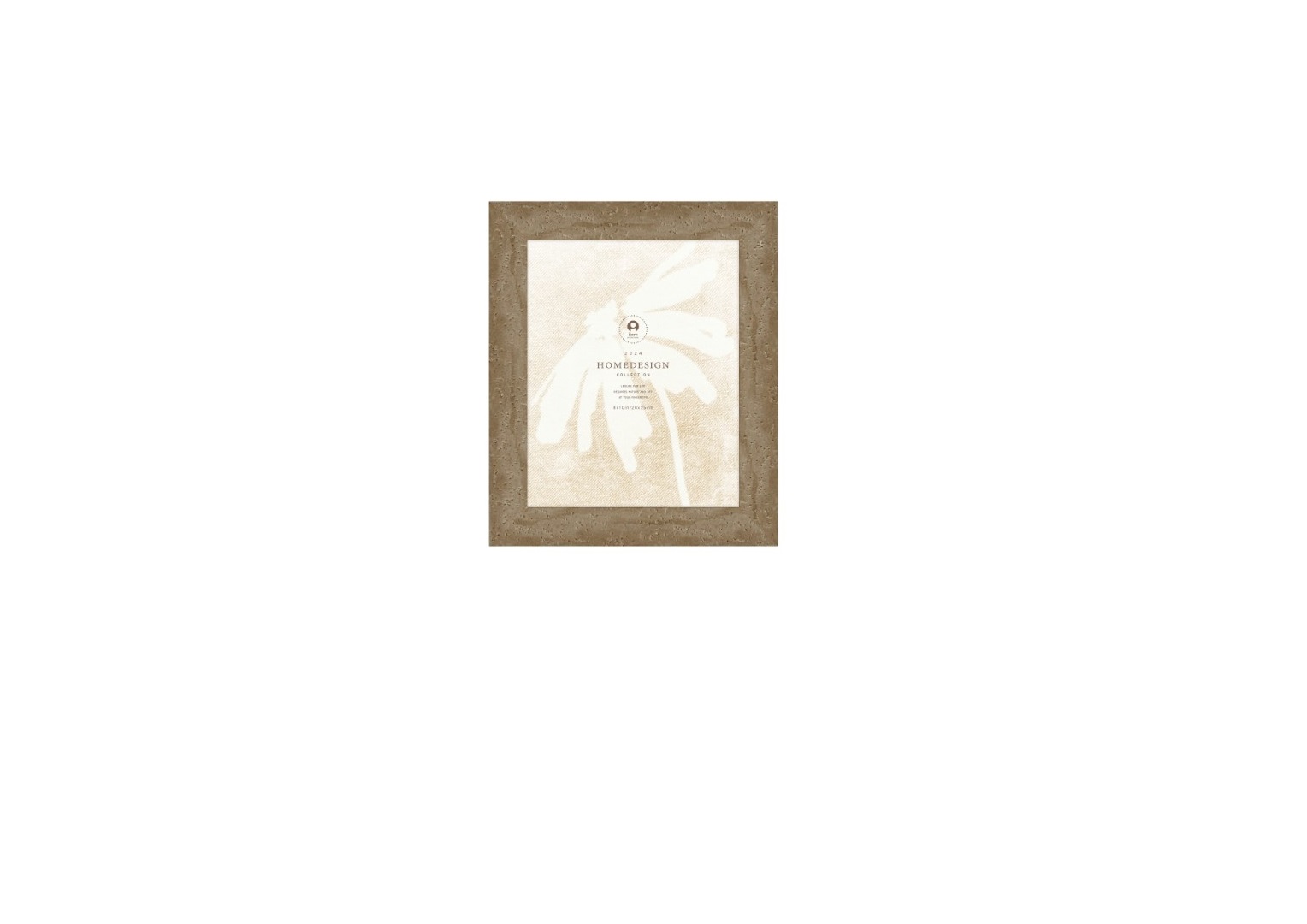 MARCO FOTO 20X25 PS CRISTAL 26X2X31 CAMEL