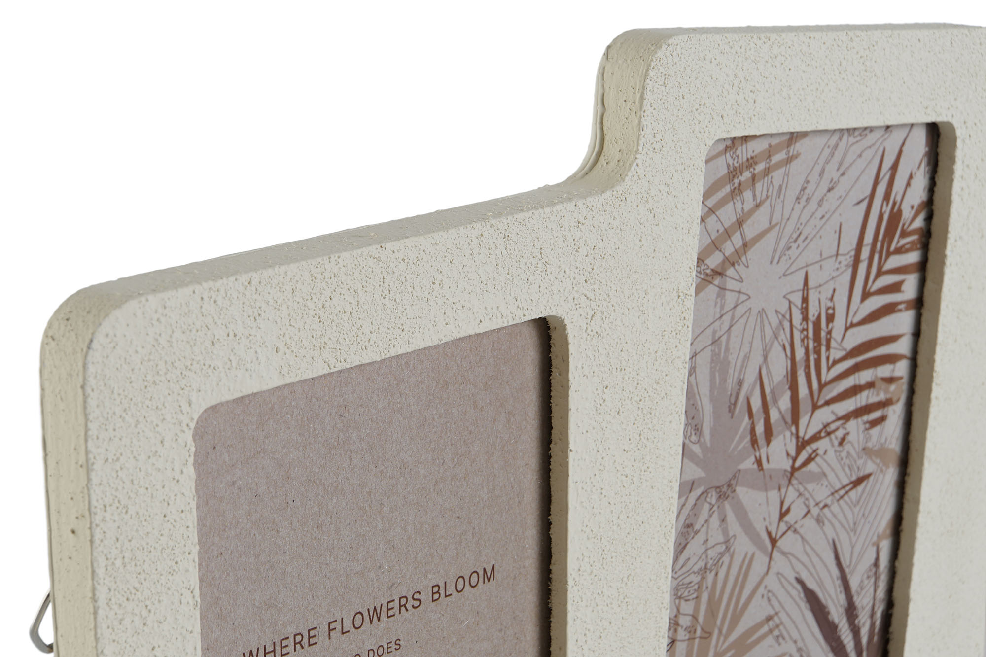 MARCO MULTIFOTO MDF CRISTAL 50X2X22 4FOTOS BEIGE 2