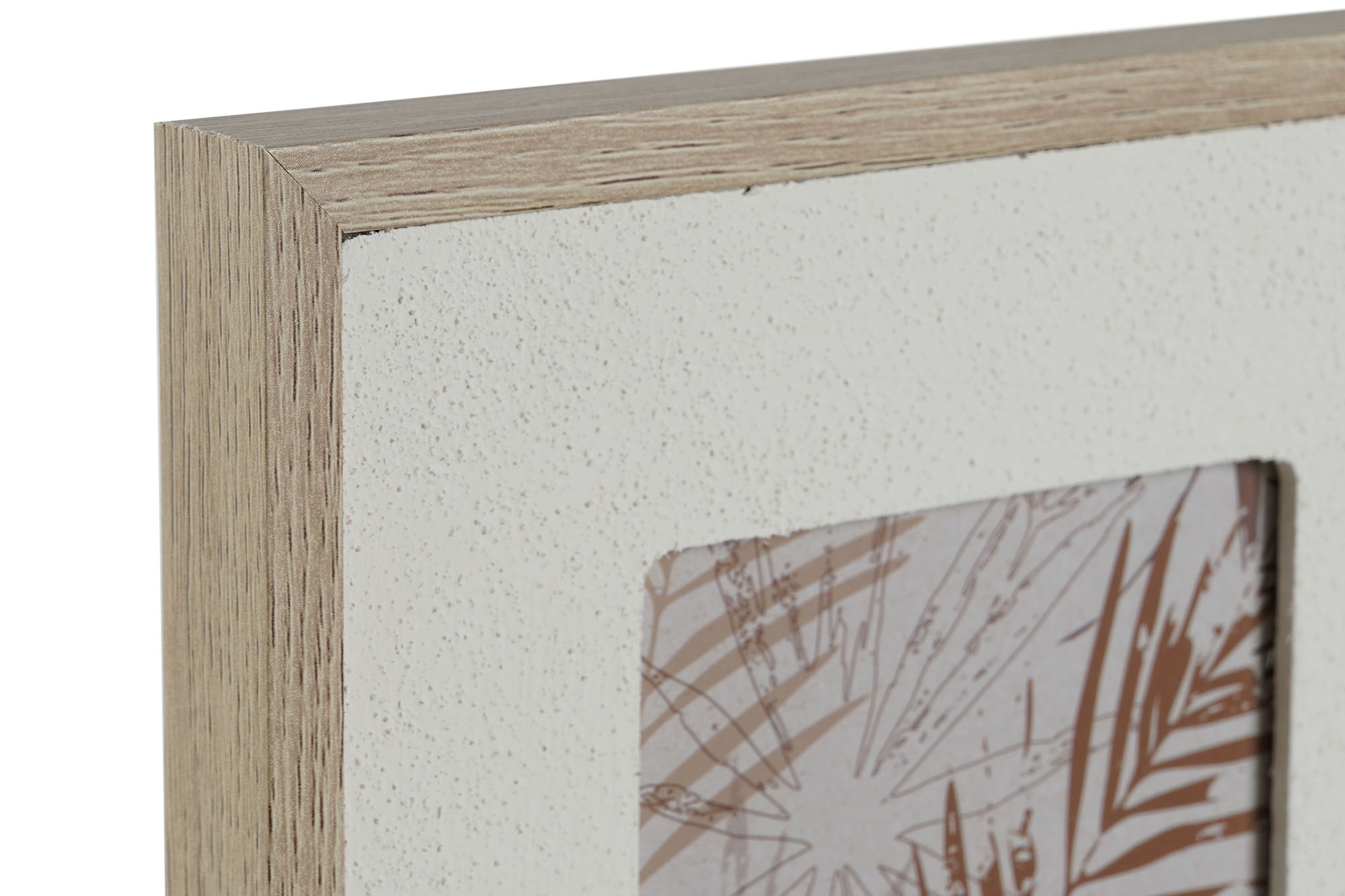 MARCO MULTIFOTO MDF CRISTAL 39X2X24 3FOTOS BEIGE 2