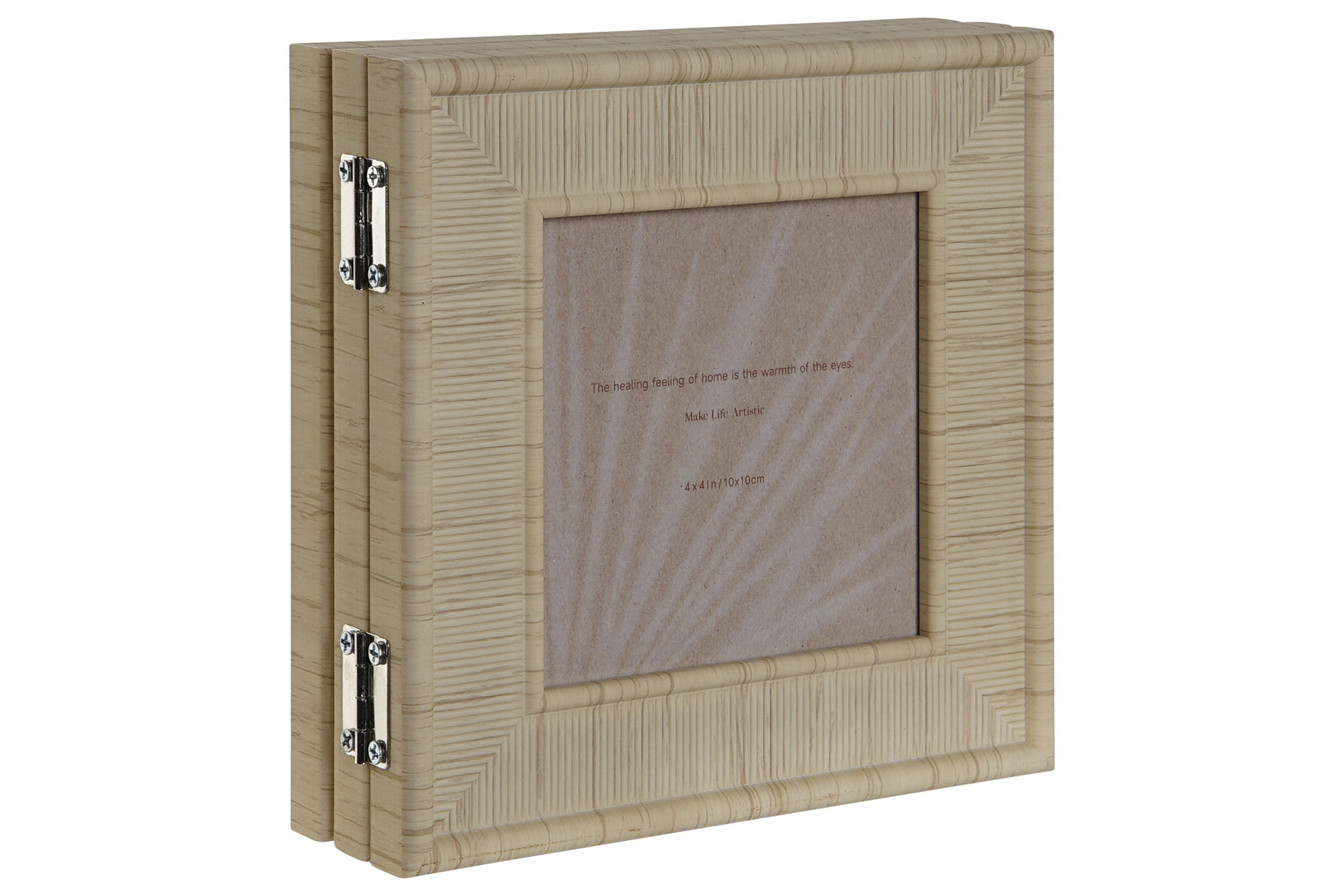 MARCO FOTO 10X10 SET 3 PS CRISTAL 47X2X16 OSCURO 4