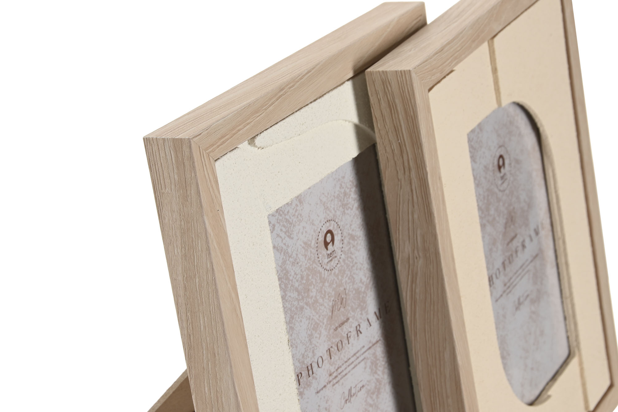 MARCO FOTO 10X15 MDF 18X2X23 ABSTRACT BLANCO ROTO 2