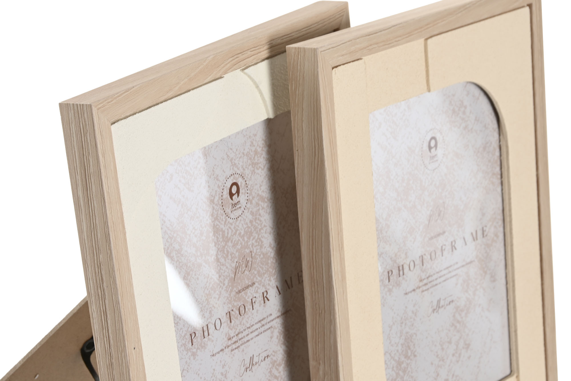 MARCO FOTO 15X20 MDF 22,5X2X28 ABSTRACT BEIGE 2