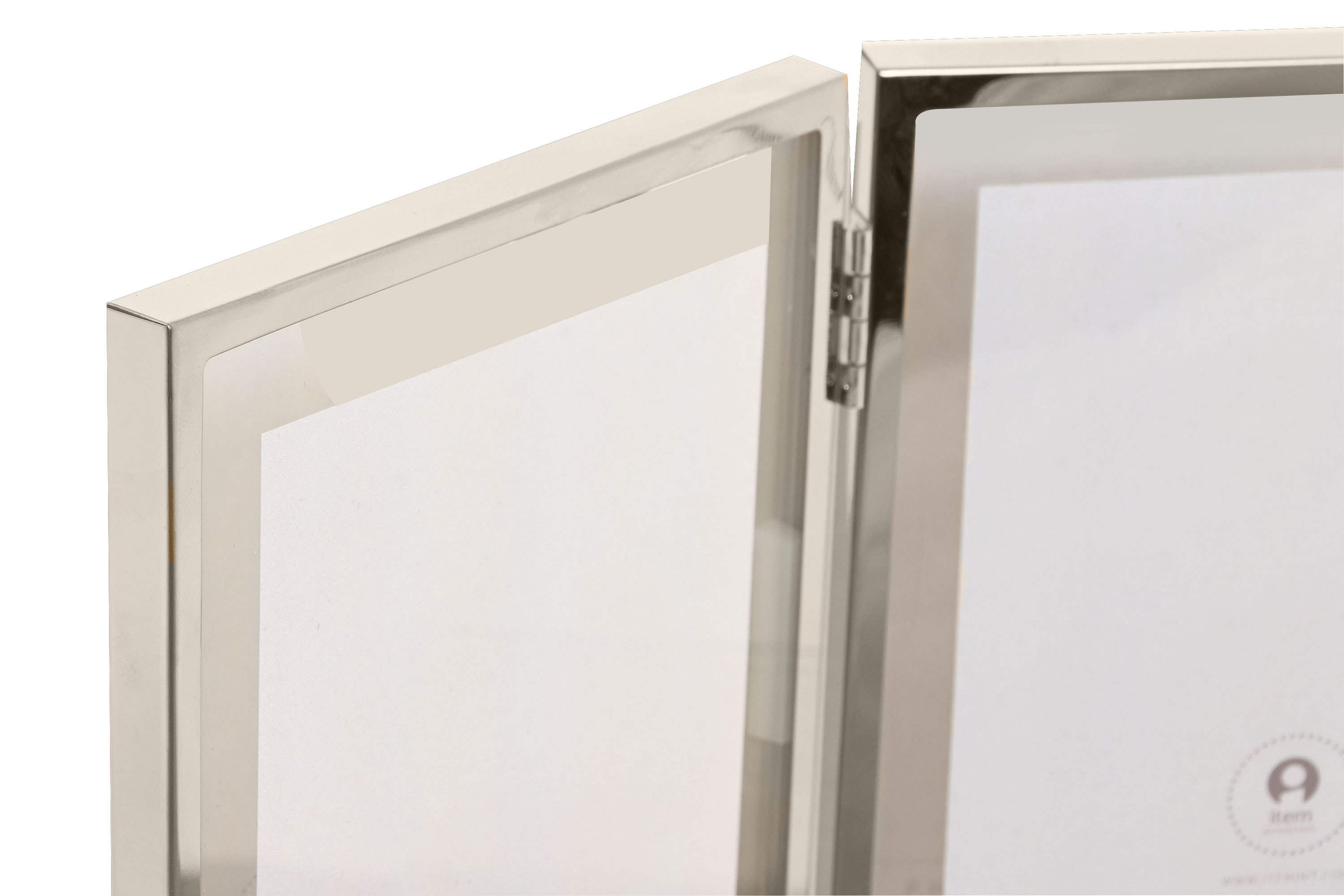 MARCO FOTO 13X18 SET 2 INOX CRISTAL 27X1,8X16,5 2