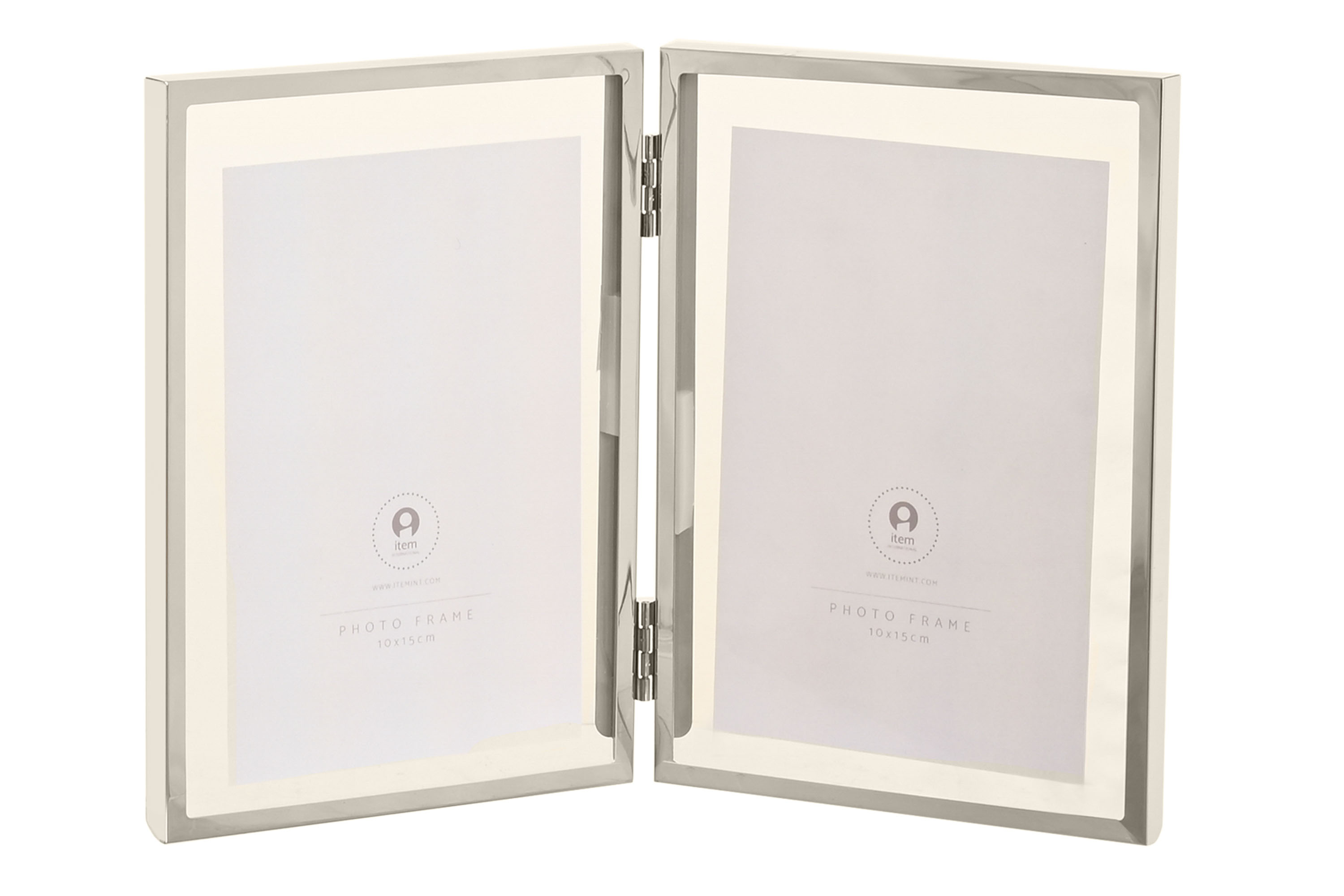 MARCO FOTO 13X18 SET 2 INOX CRISTAL 27X1,8X16,5
