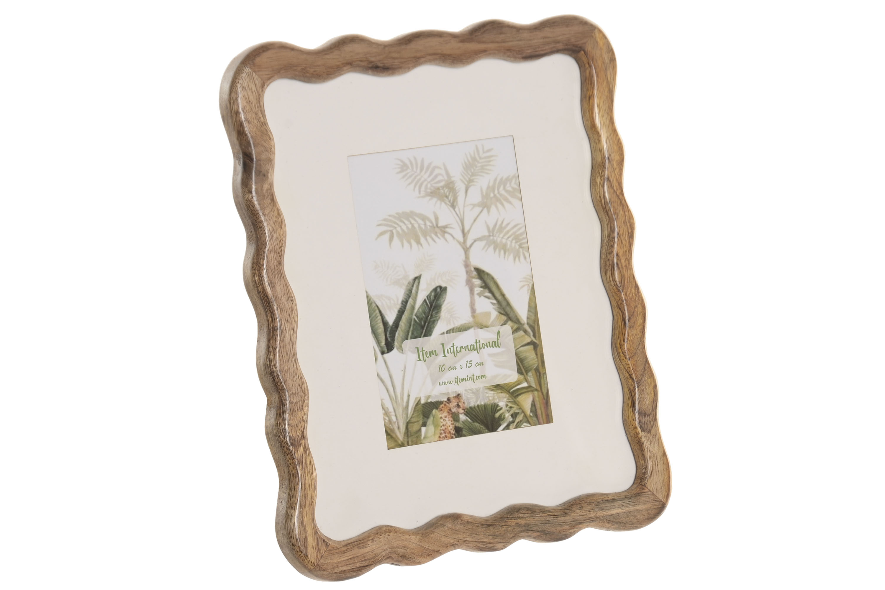 MARCO FOTO 10X15 MANGO CRISTAL 24X2X27 PASPARTU