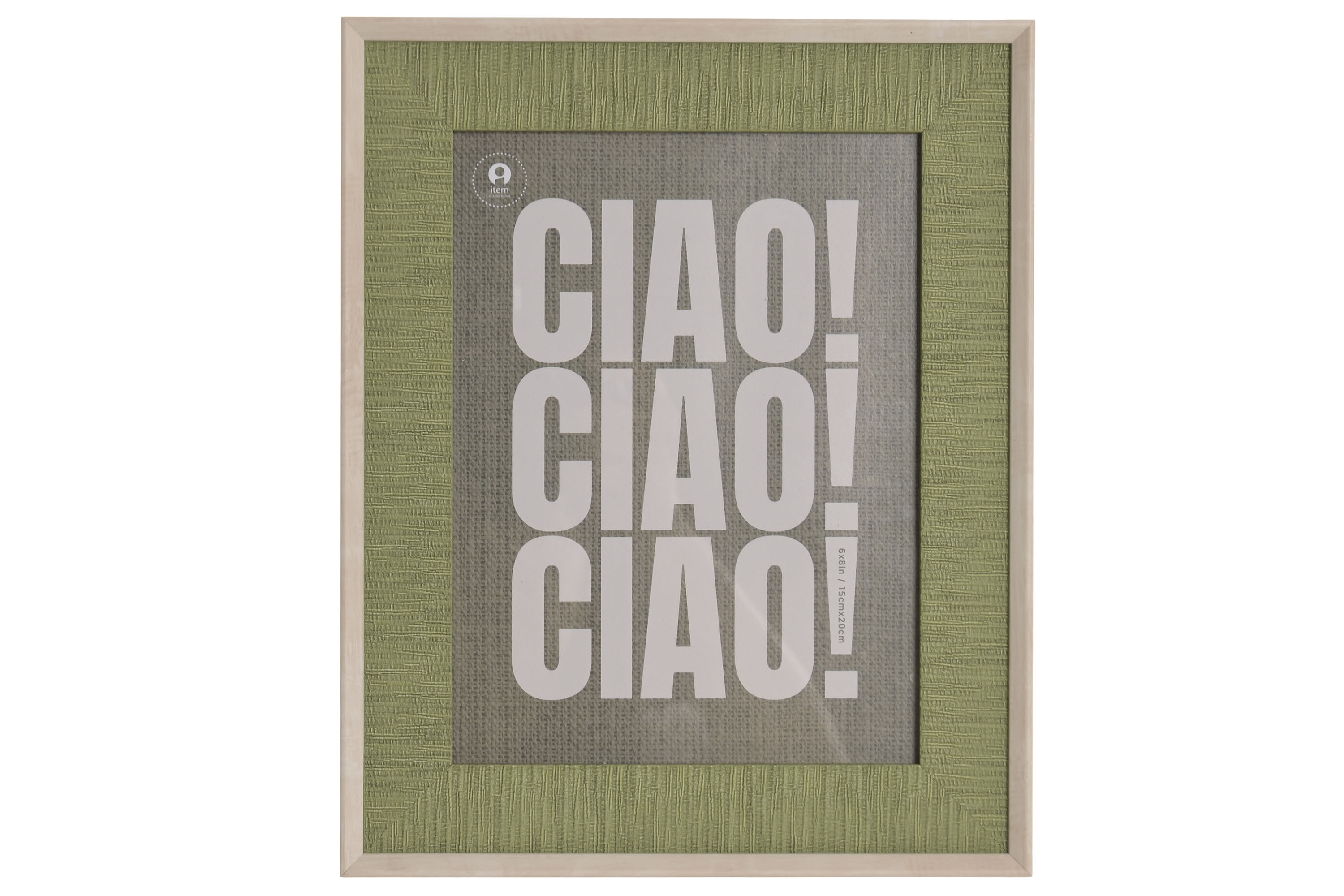 MARCO FOTO 15X20 PS CRISTAL 21X1,7X26CM BEIGE 3