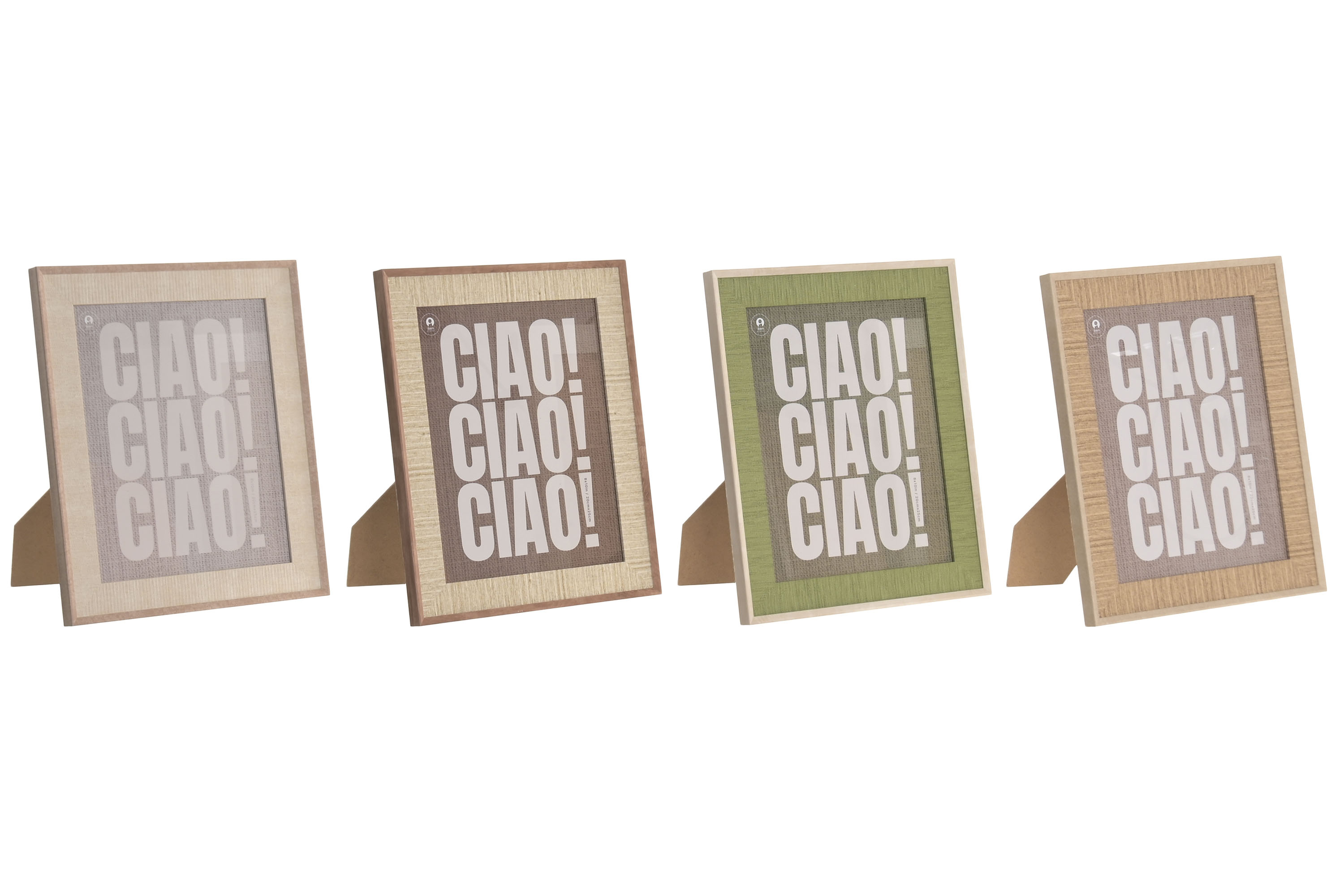 MARCO FOTO 20X25 PS CRISTAL 26X1,7X31CM BEIGE