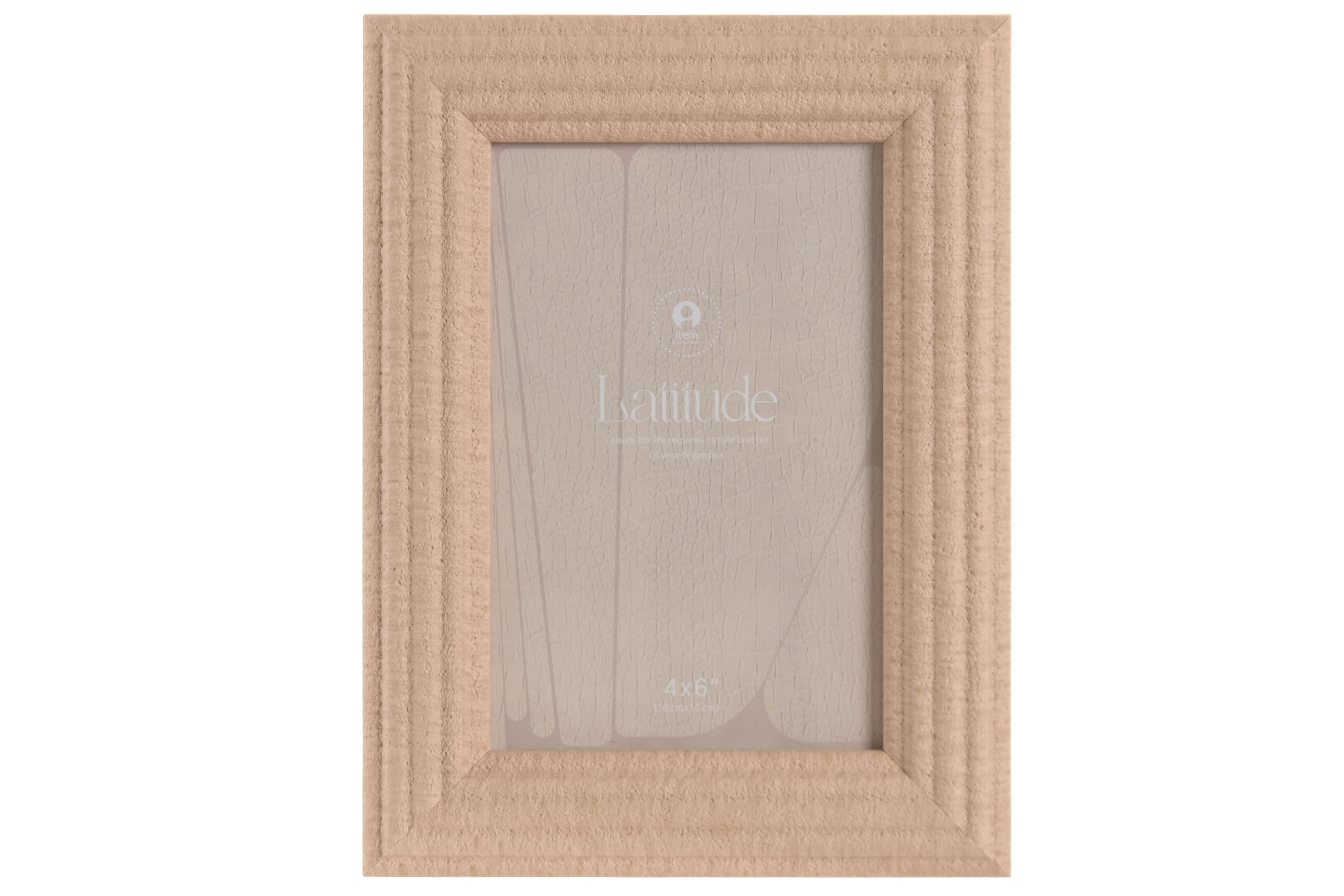 MARCO FOTO 10X15 PS CRISTAL 16X1,7X21 MARRON 3