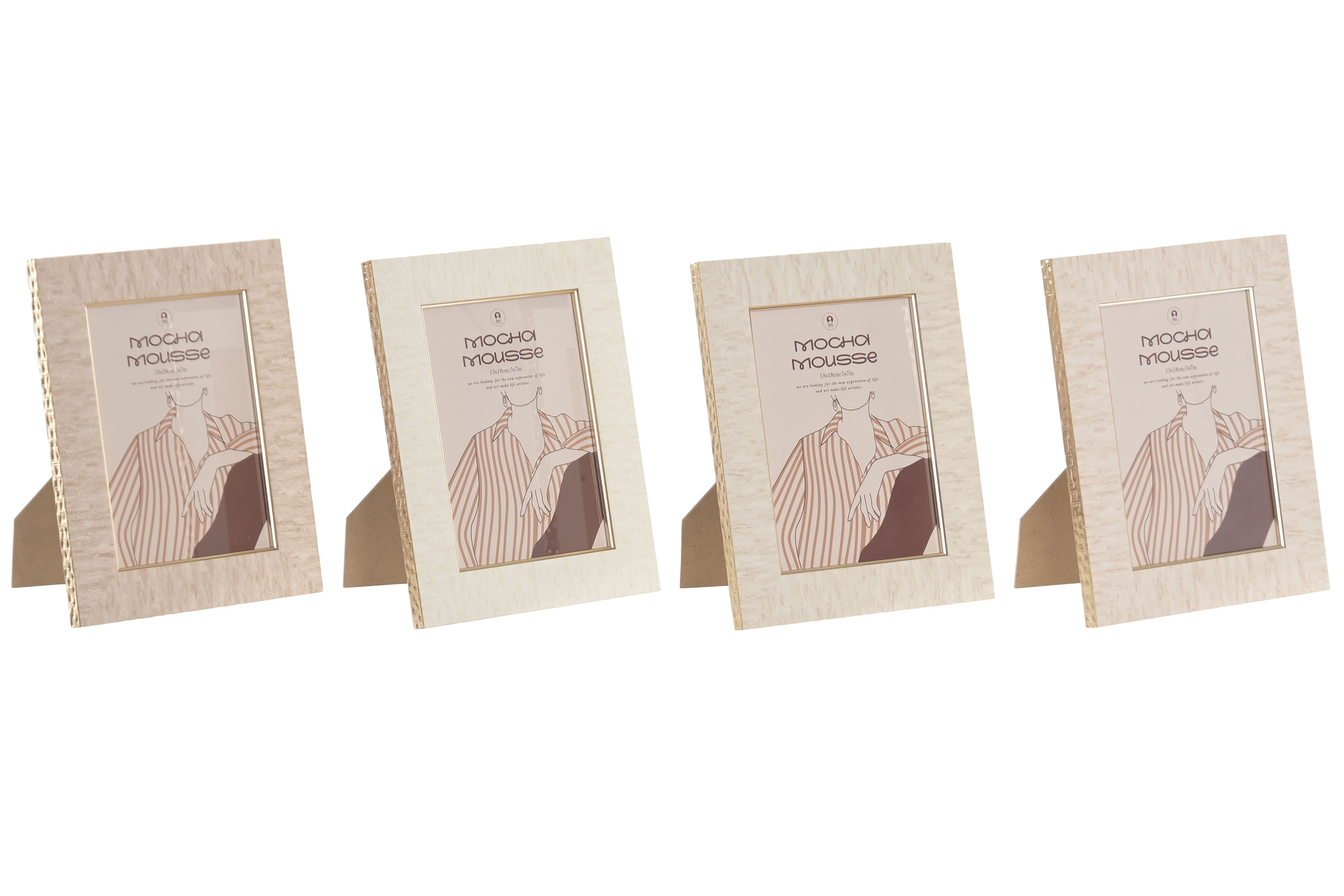 MARCO FOTO 13X18 PS 19X1,7X24 MOCHA BEIGE