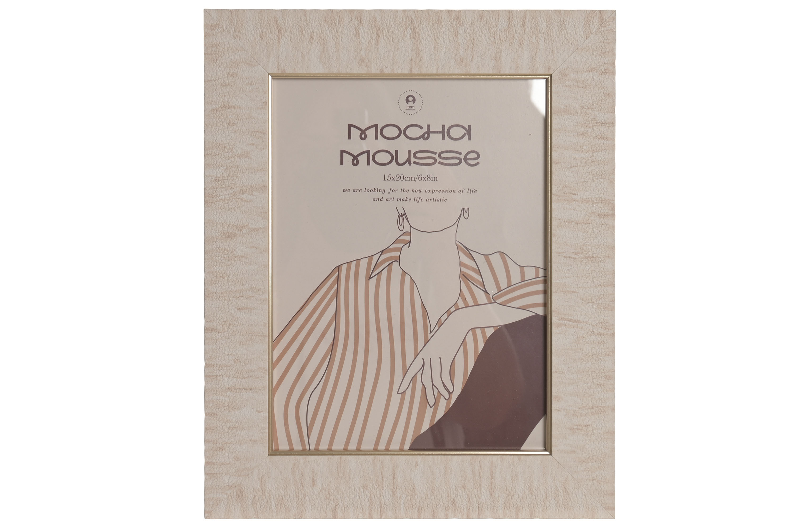 MARCO FOTO 15X20 PS 21X1,7X26 MOCHA MOUS BEIGE 4